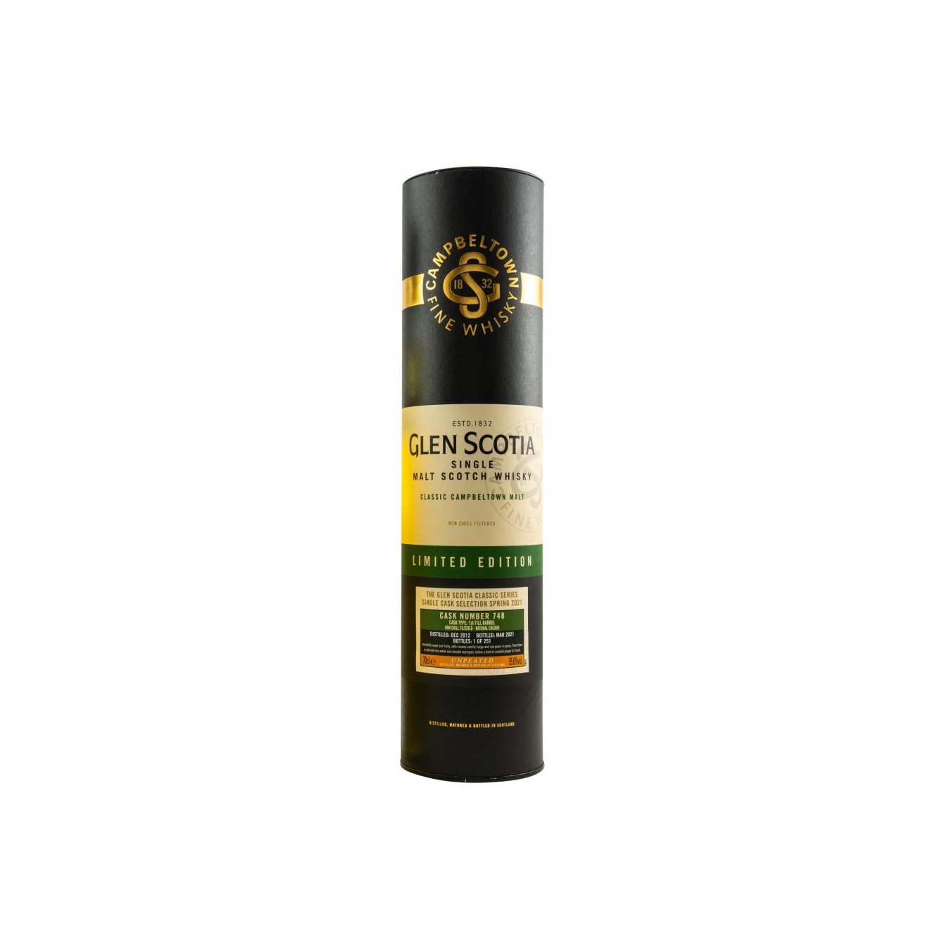 Glen Scotia 2012 Single Malt Whisky 3