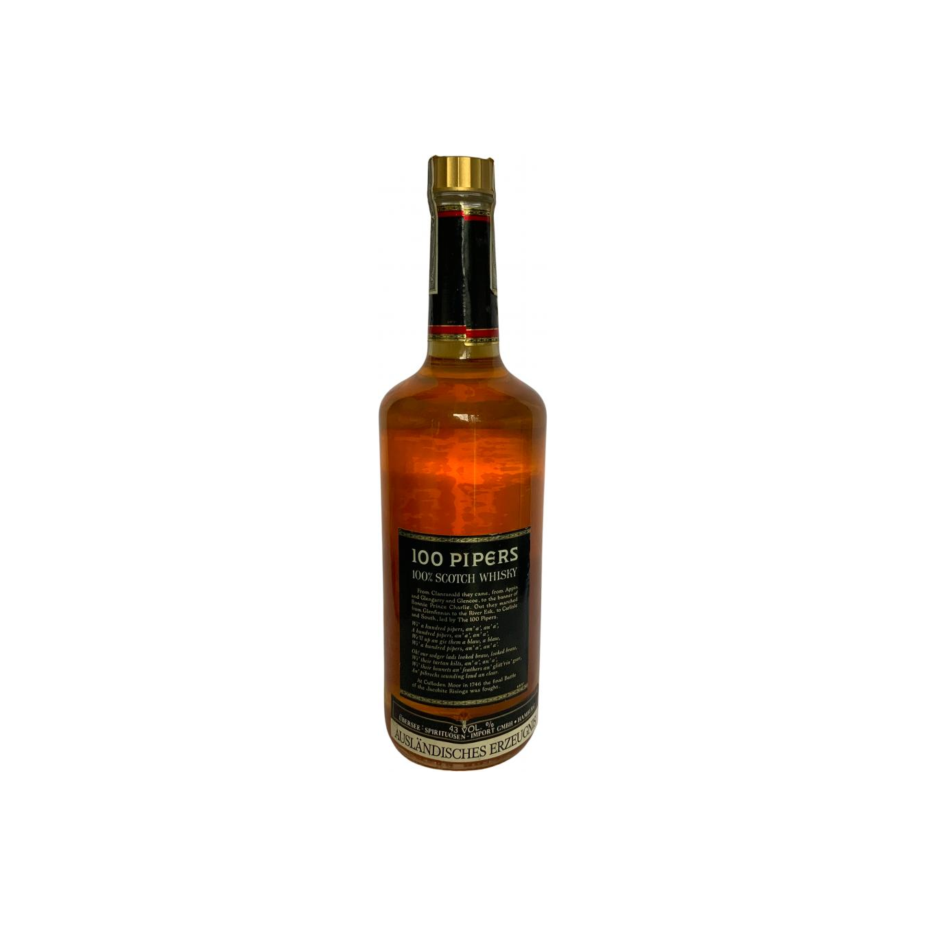 100 Pipers De Luxe Scotch Whisky 3