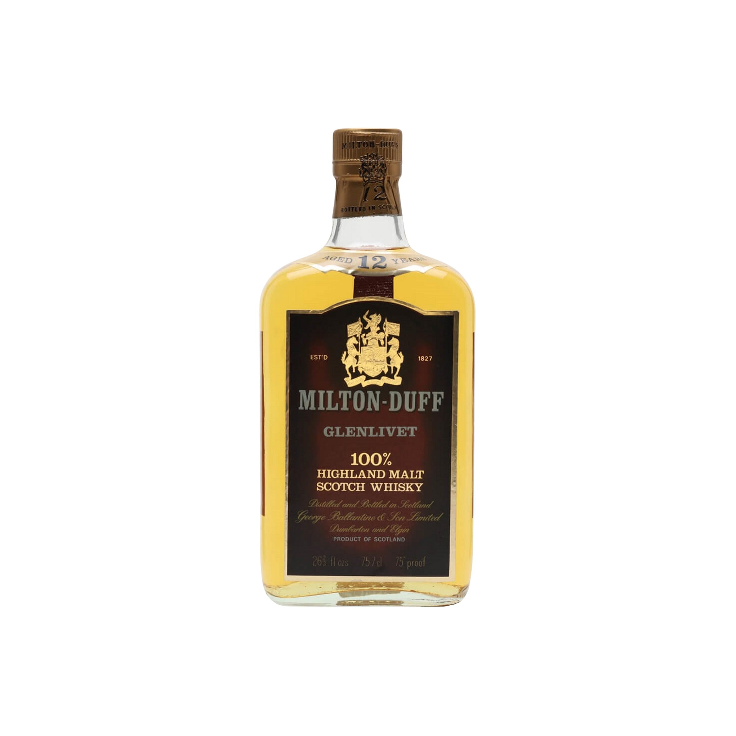 Miltonduff 12 Years Single Malt Whisky
