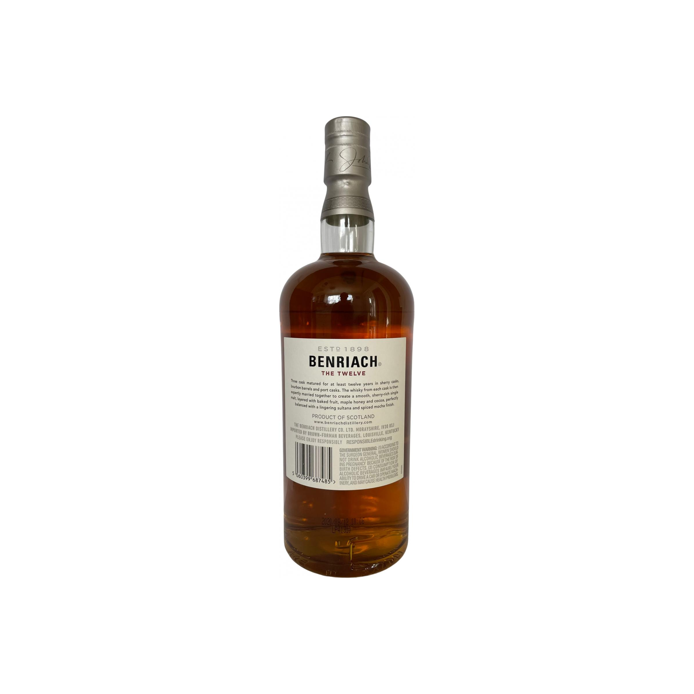 BenRiach 12 Years Single Malt Whisky 3