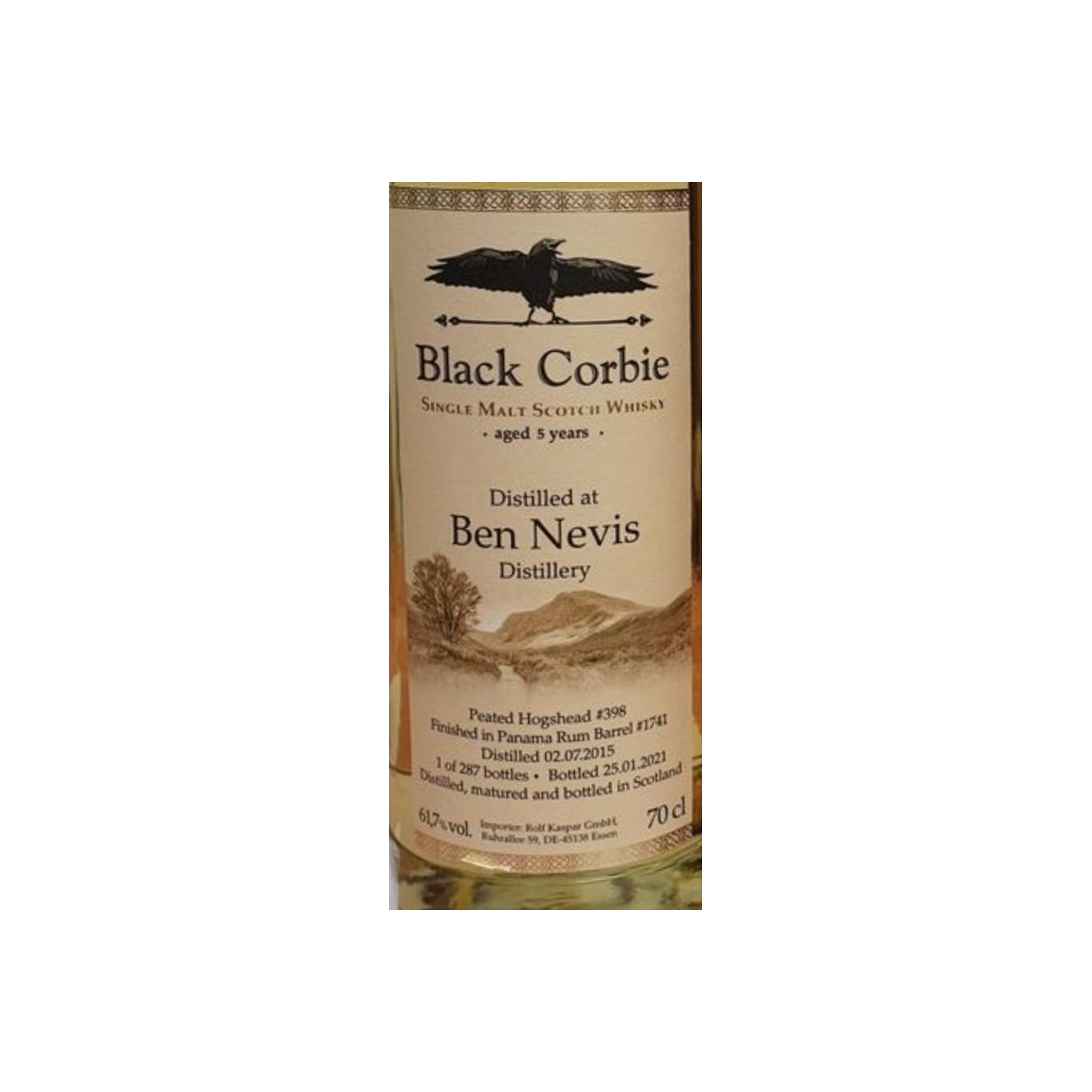 Ben Nevis 2015 5 Years Single Malt Whisky 3