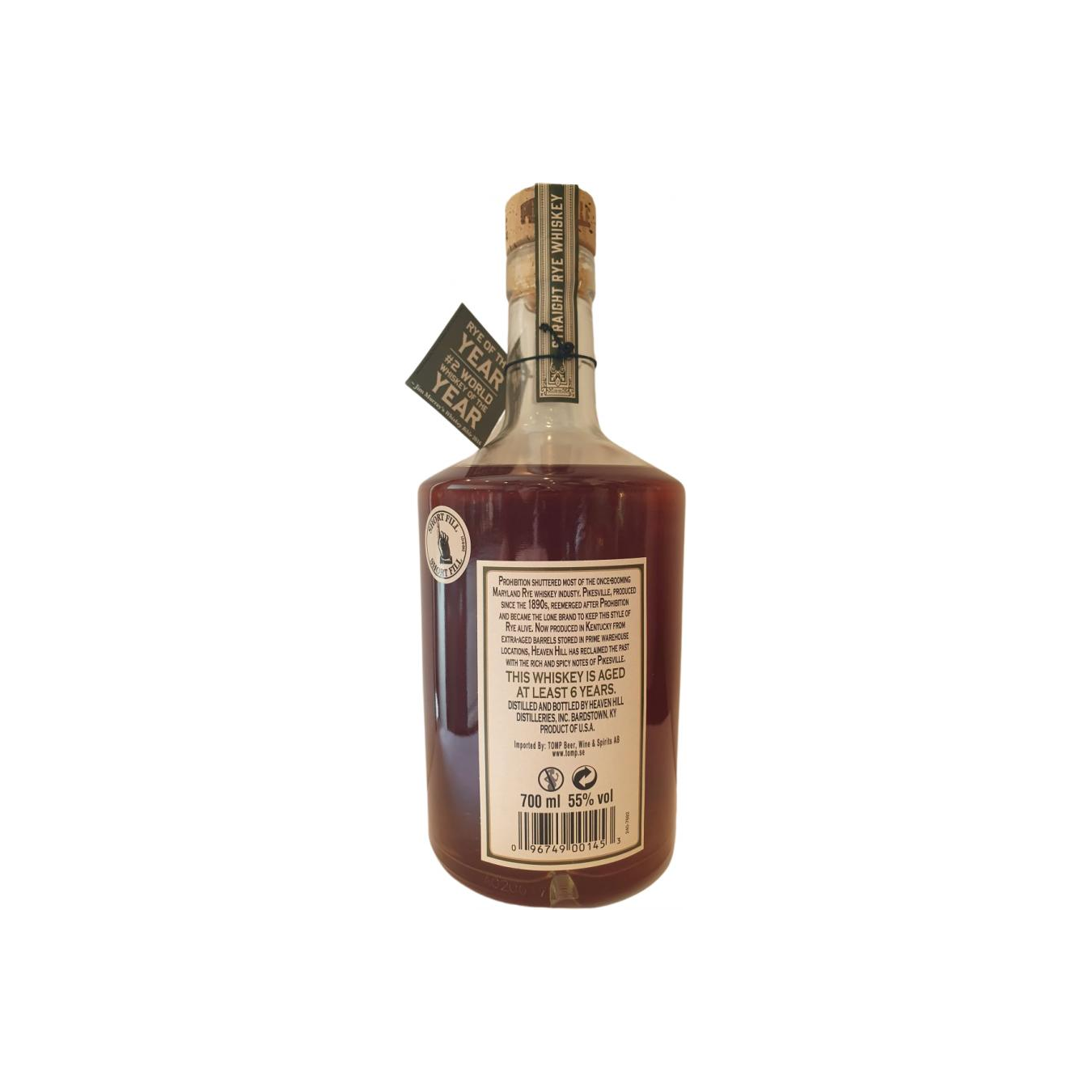 Pikesville 6 Years Rye Whisky 2