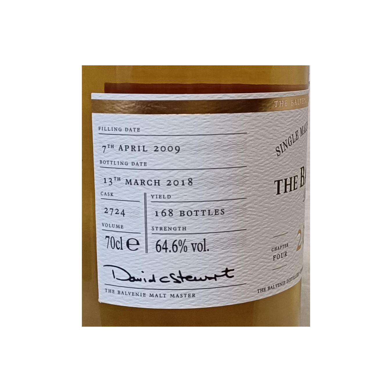 Balvenie 2009 2