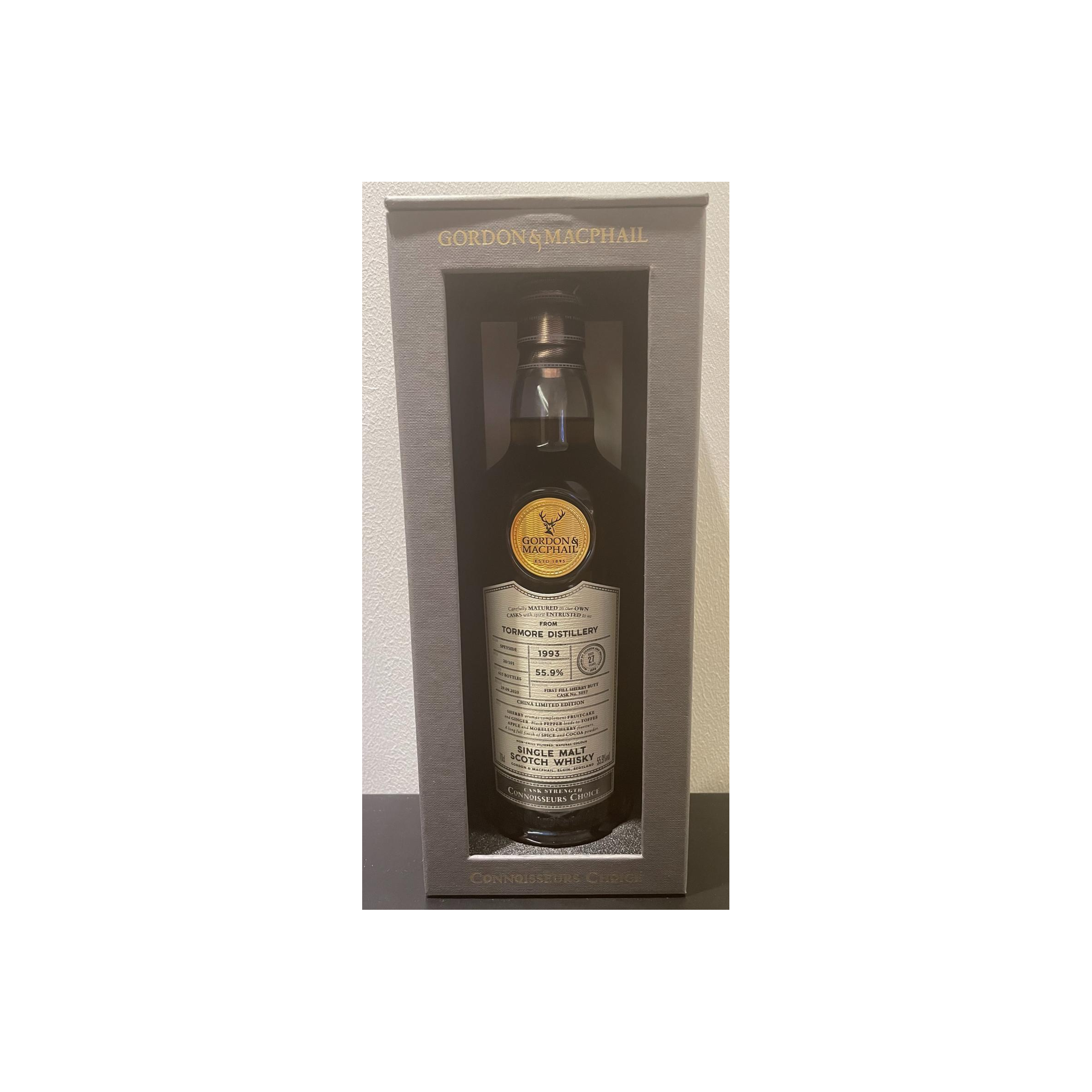 Tormore Connoisseurs Choice - Cask Strength 1993 27 Years Single Malt Whisky 3