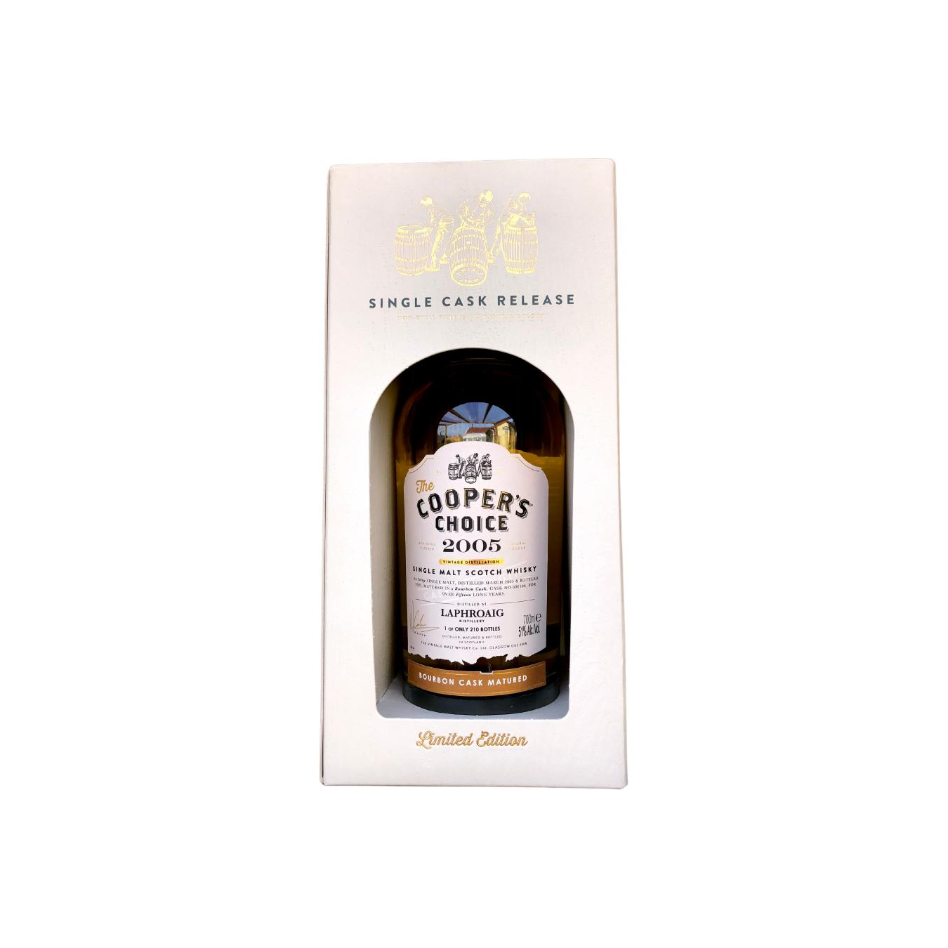 Laphroaig The Cooper's Choice 2005 15 Years Single Malt Whisky 2