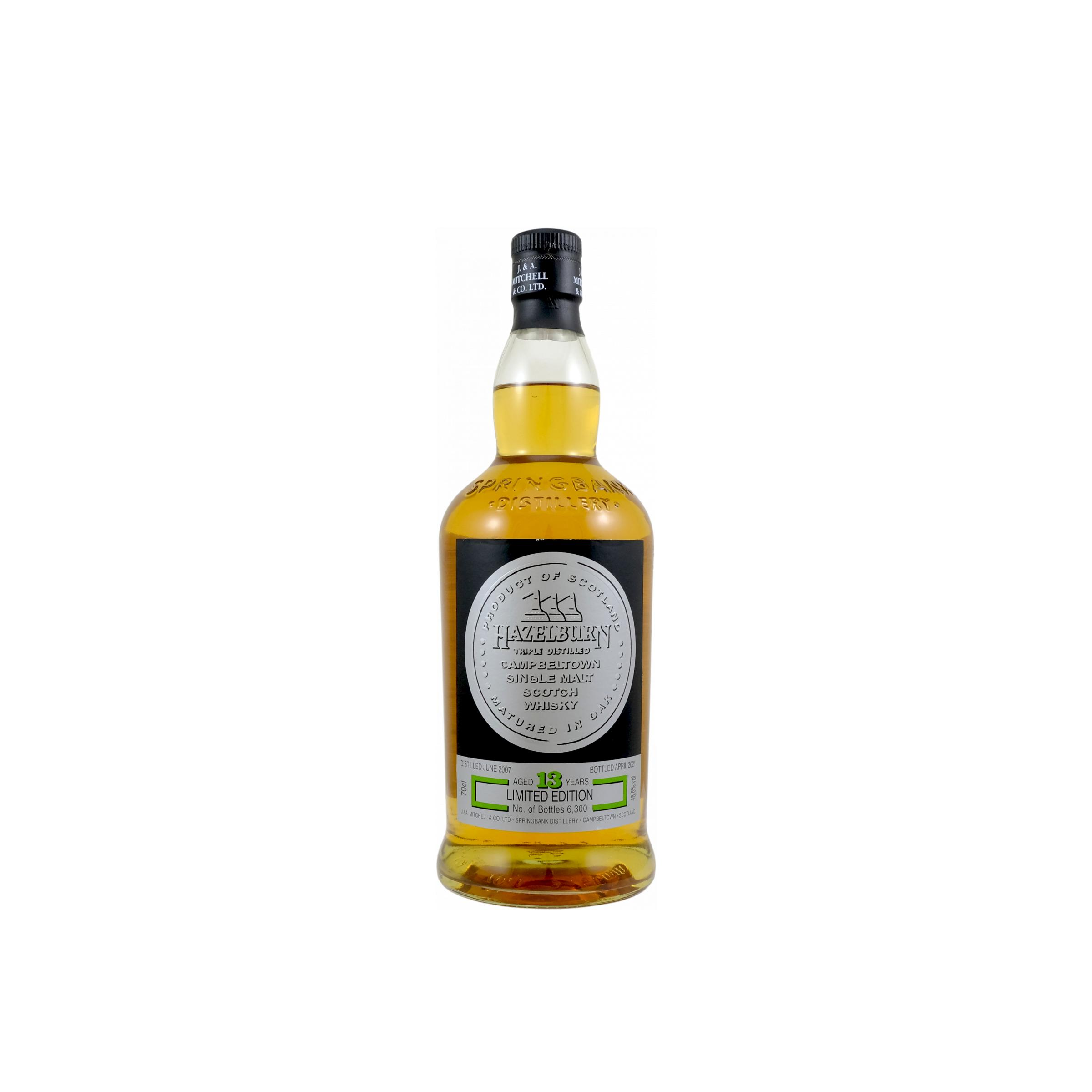 Hazelburn Limited Edition 2007 13 Years Single Malt Whisky