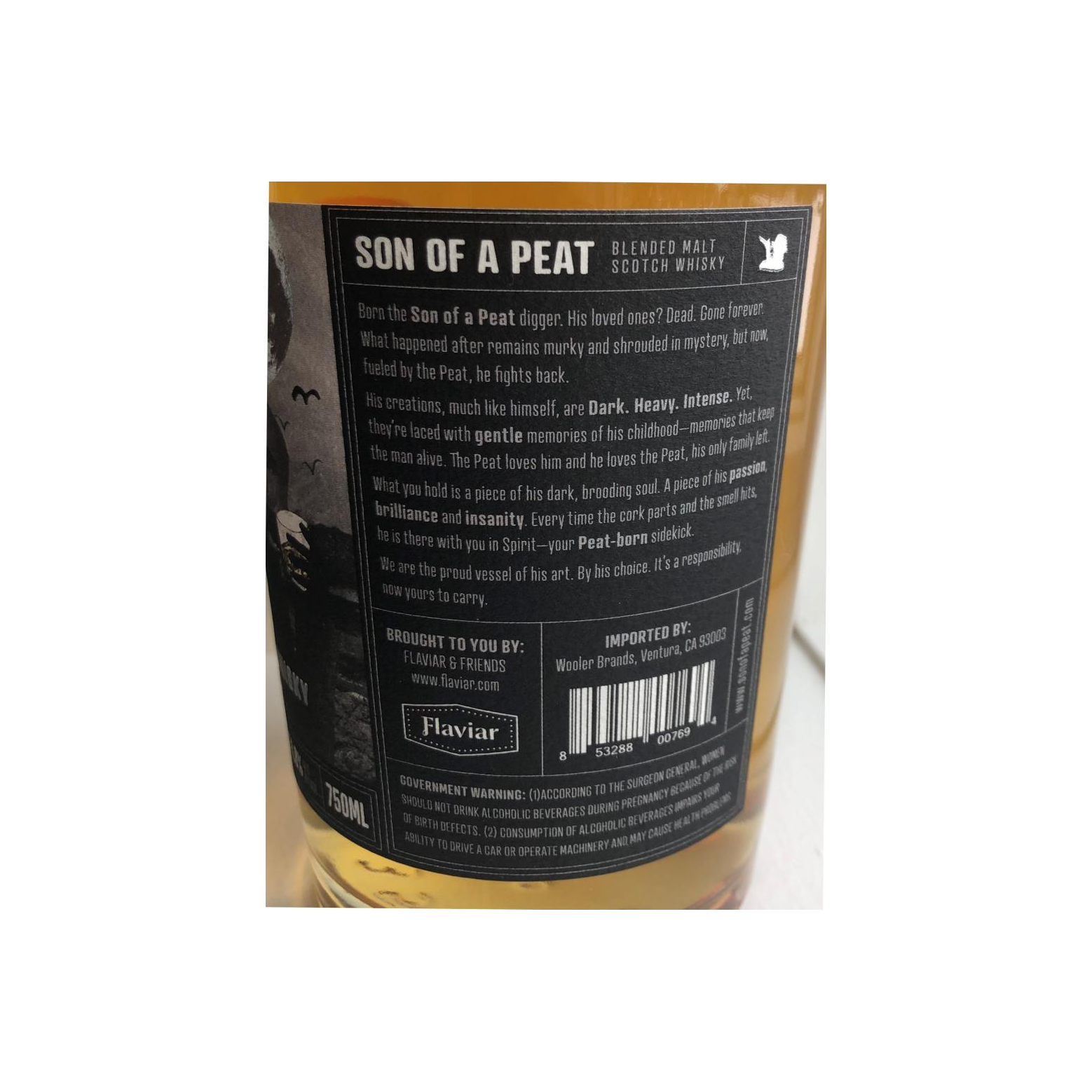 Son of a Peat Blended Malt Scotch Whisky Flvr 2