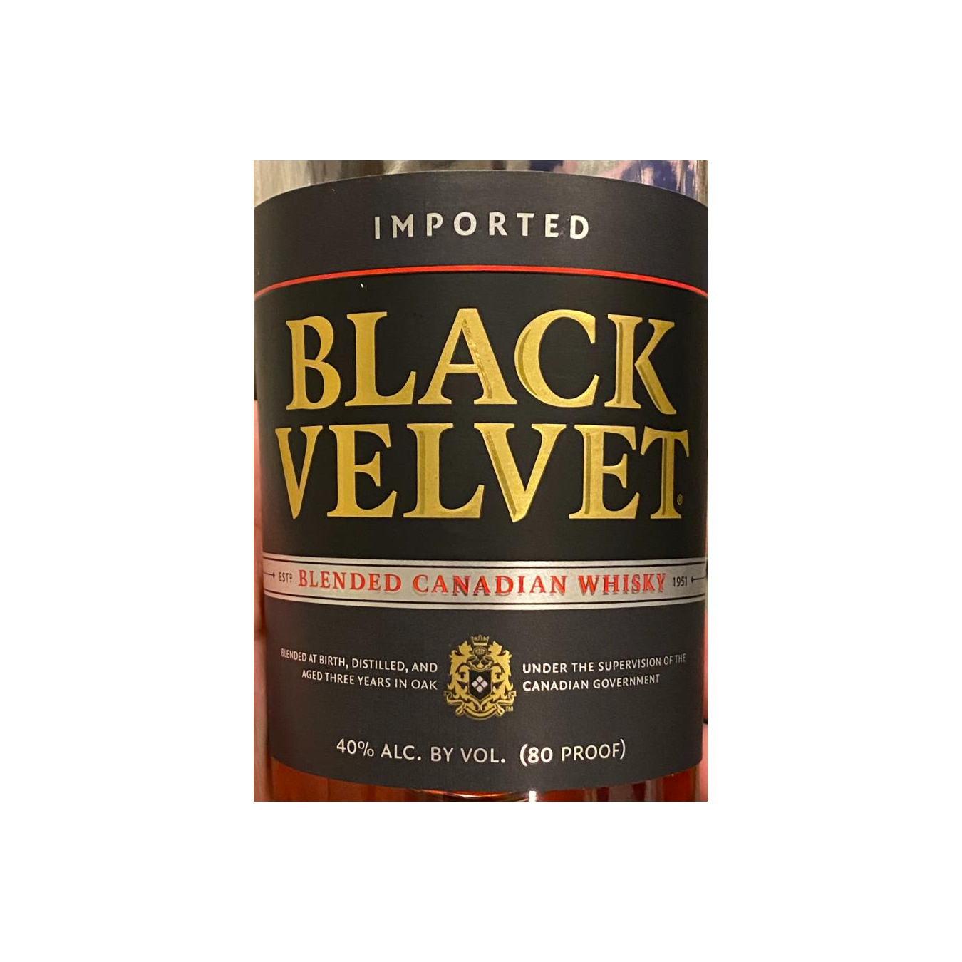 Black Velvet 3 Years Blended Whisky