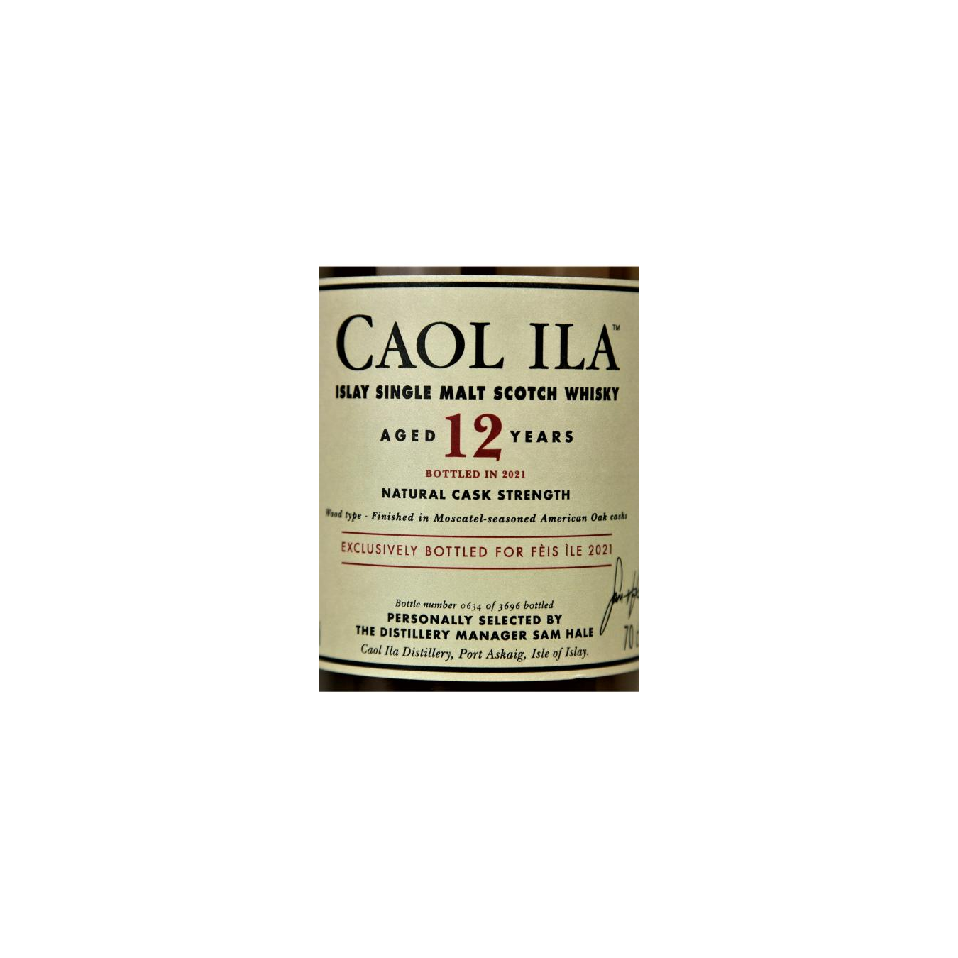 Caol Ila 12 Years Single Malt Whisky 3