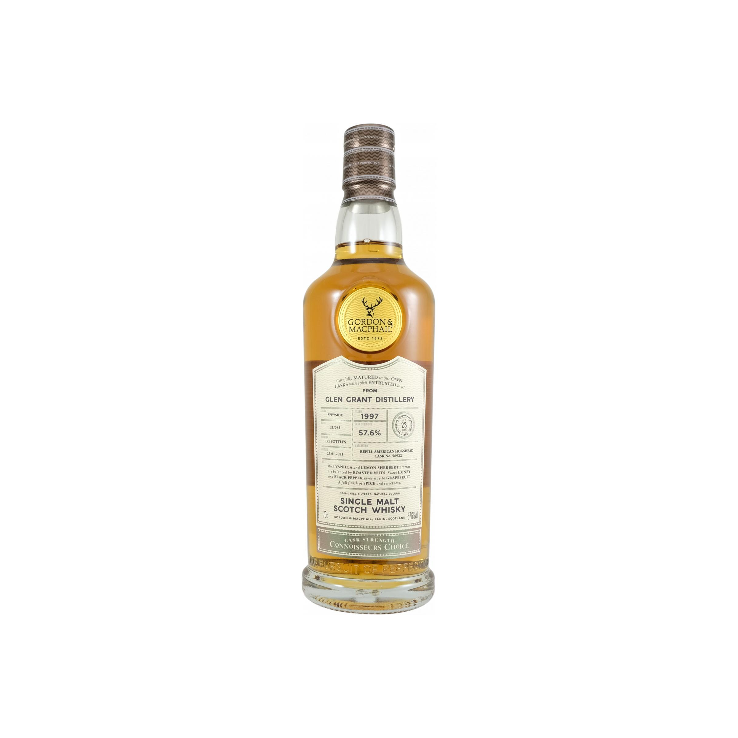 Glen Grant Connoisseurs Choice - Cask Strength 1997 23 Years Single Malt Whisky