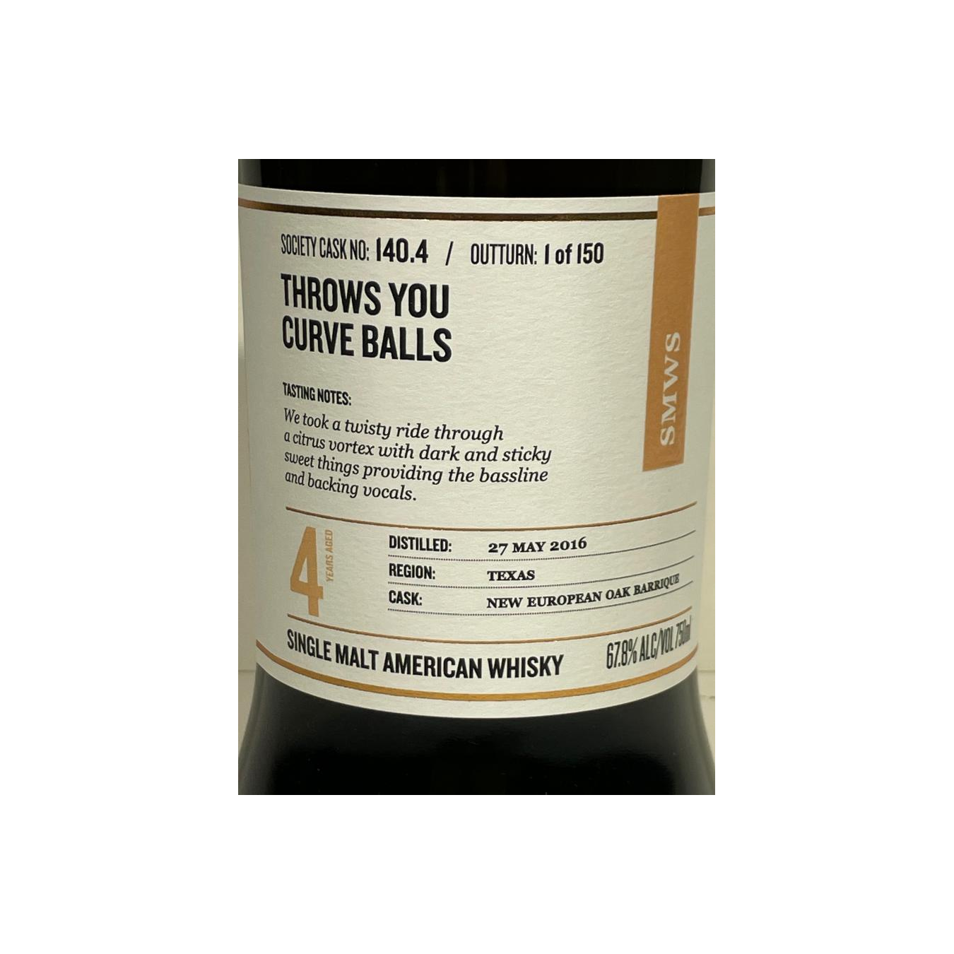 Balcones 2016 SMWS 140.4 2