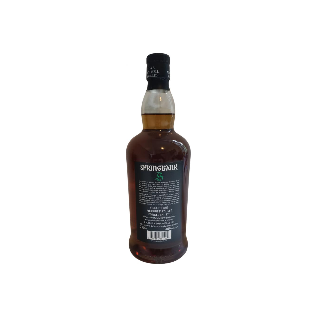 Springbank 15 Years Single Malt Whisky 2