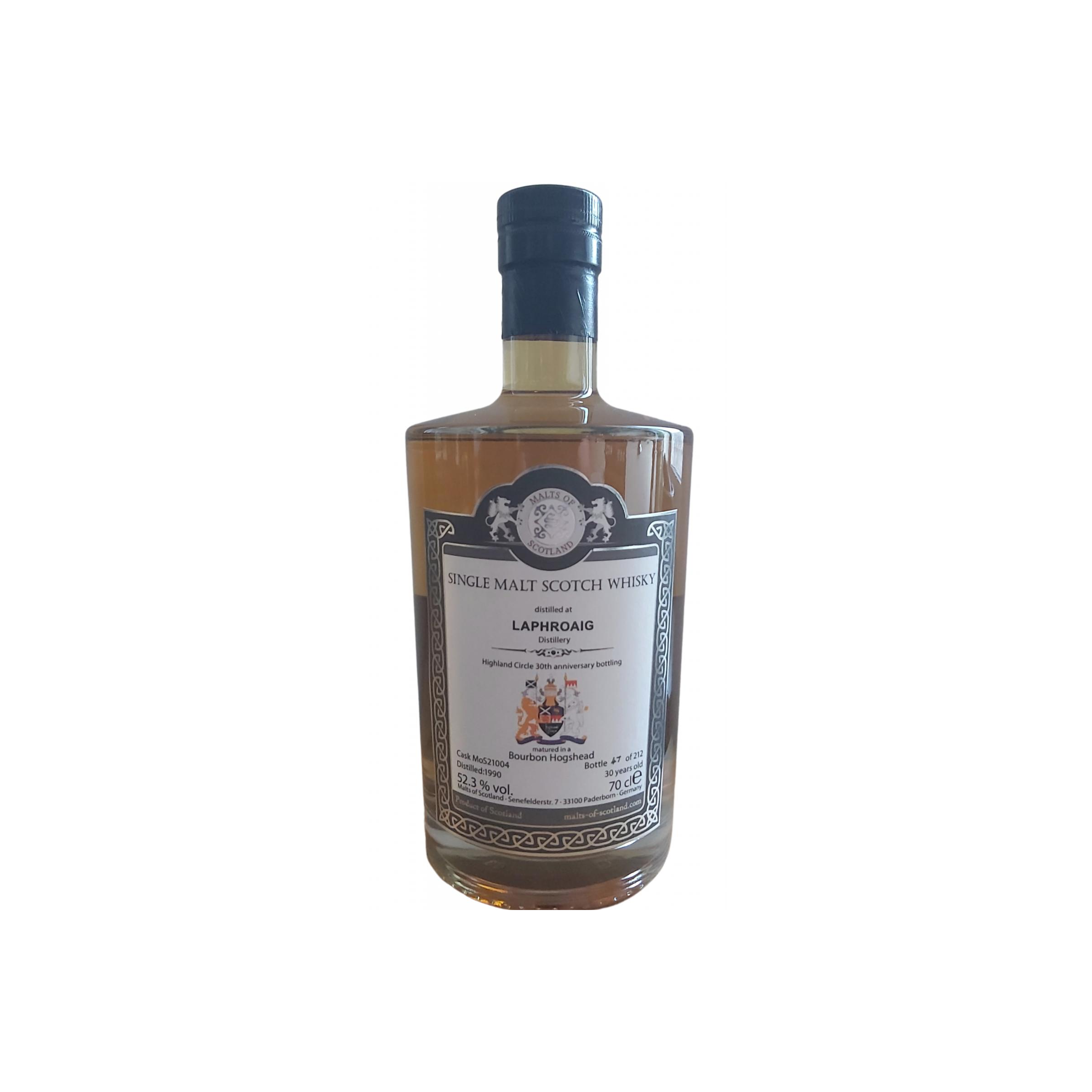 Laphroaig 1990 30 Years Single Malt Whisky