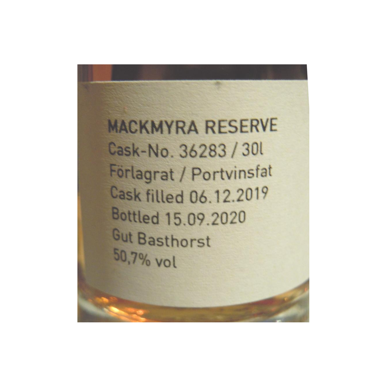 Mackmyra Reserve 2015 Single Malt Whisky 3