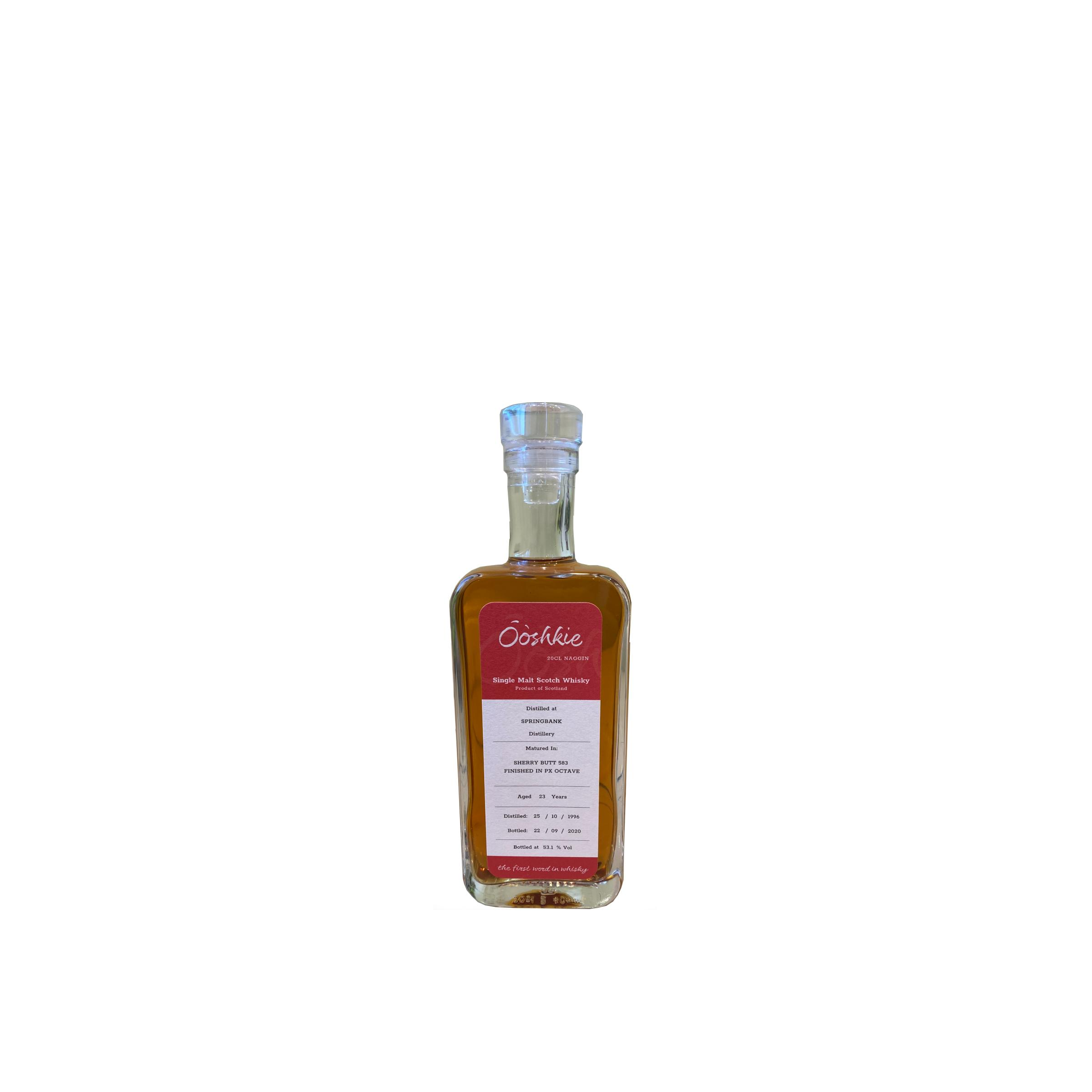 Springbank 1996 23 Years Single Malt Whisky