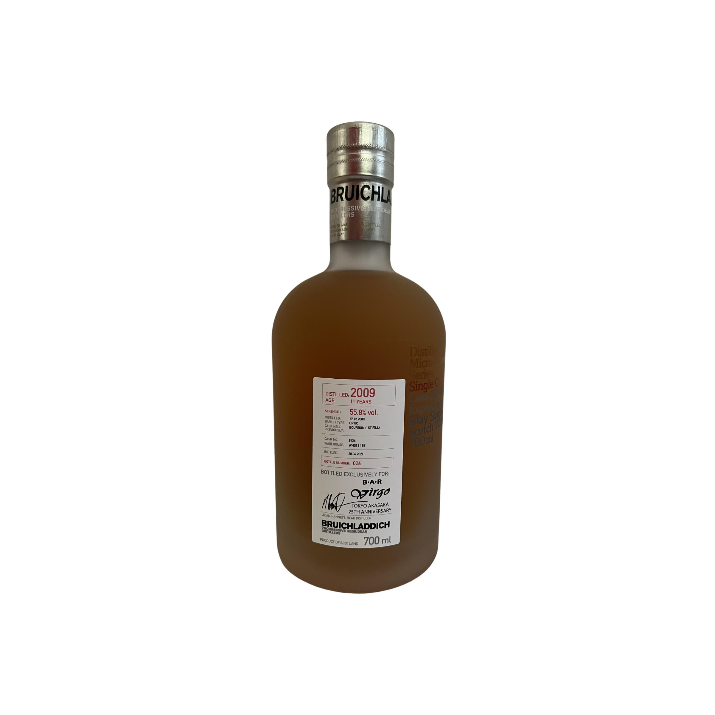 Bruichladdich 2009 11 Years Single Malt Whisky