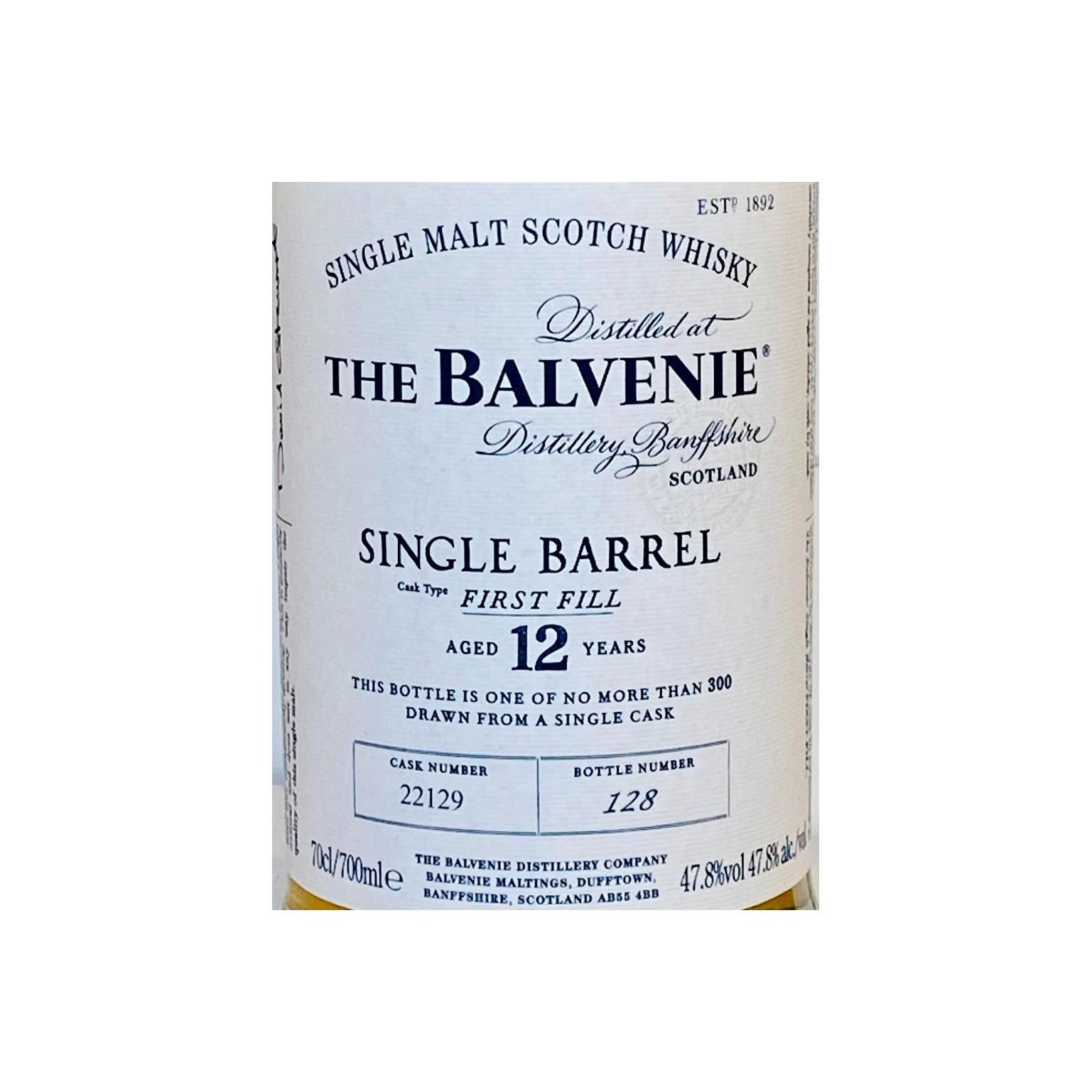 Balvenie 12-year-old 2