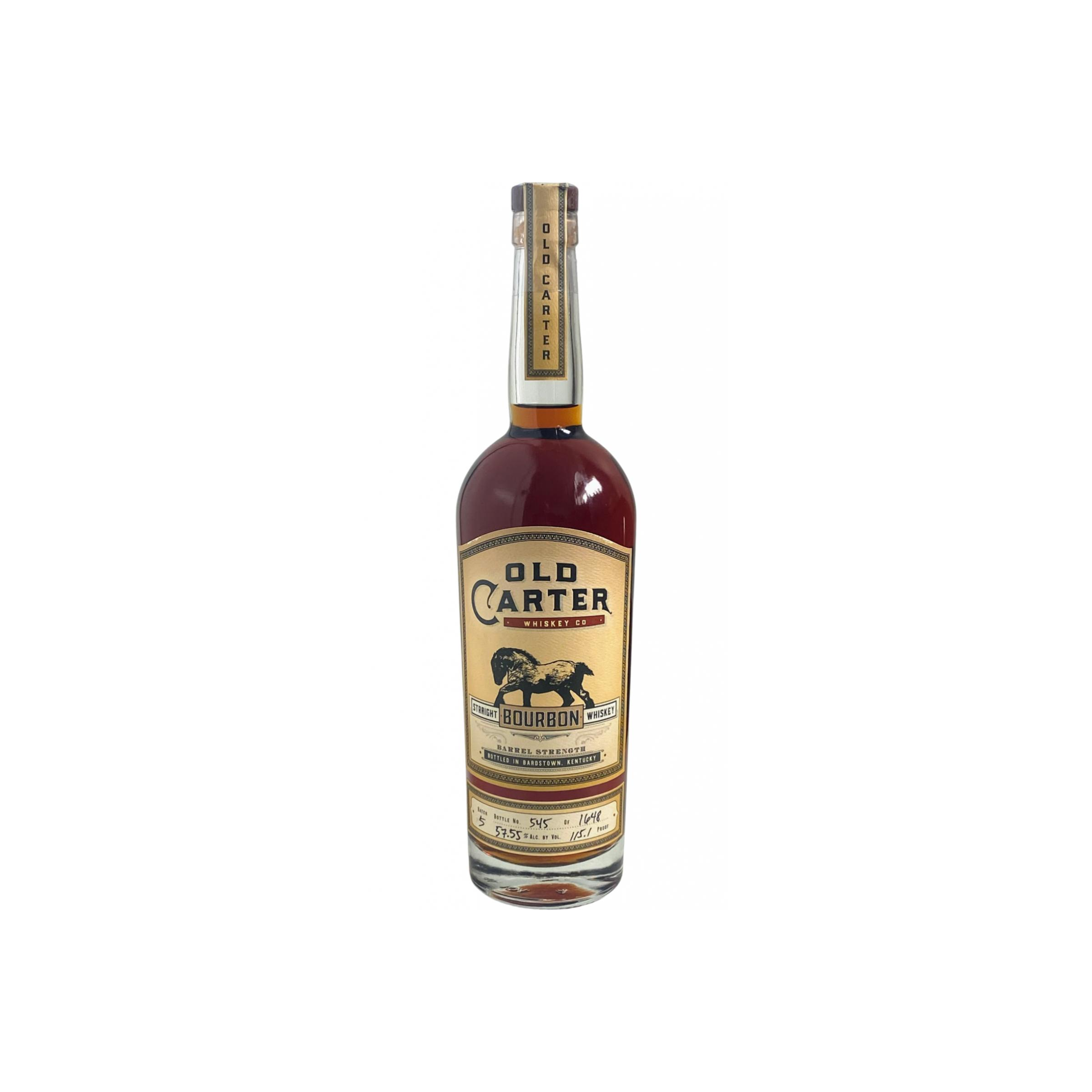 Old Carter Straight Bourbon Whiskey