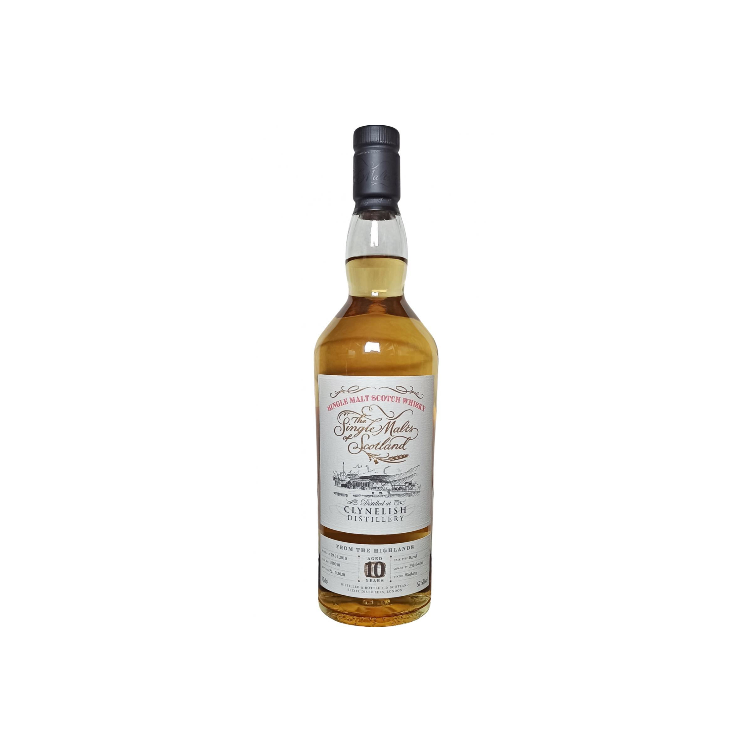 Clynelish The Single Malts of Scotland 2010 10 Years Single Malt Whisky