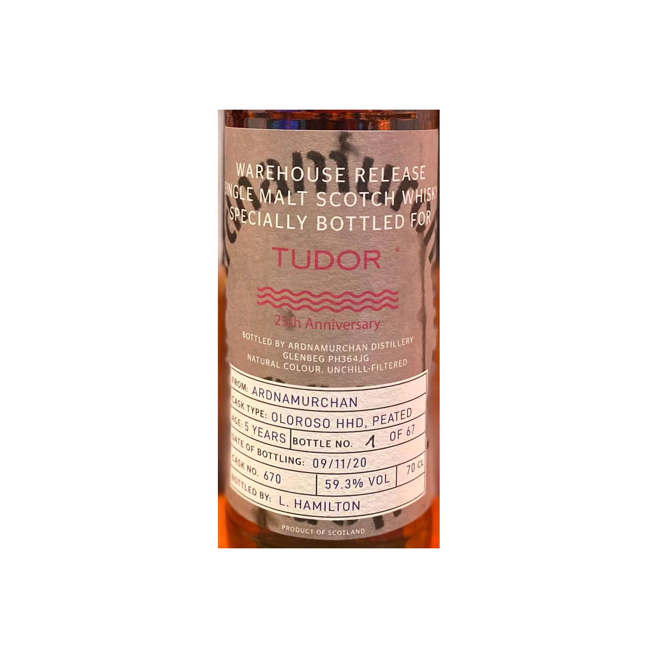 Ardnamurchan 2015 5 Years Single Malt Whisky