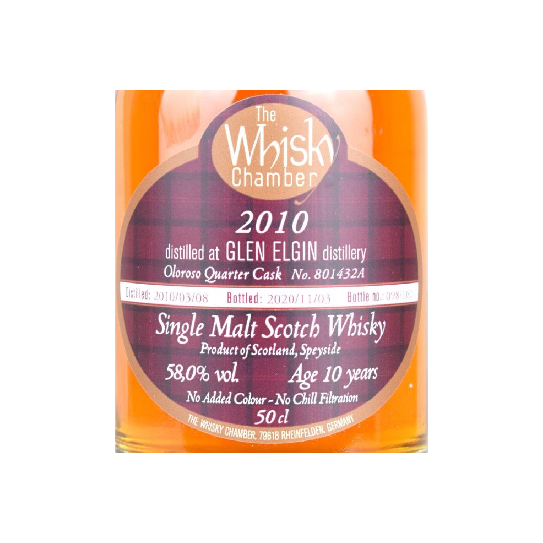 Glen Elgin 2010 10 Years Single Malt Whisky 2