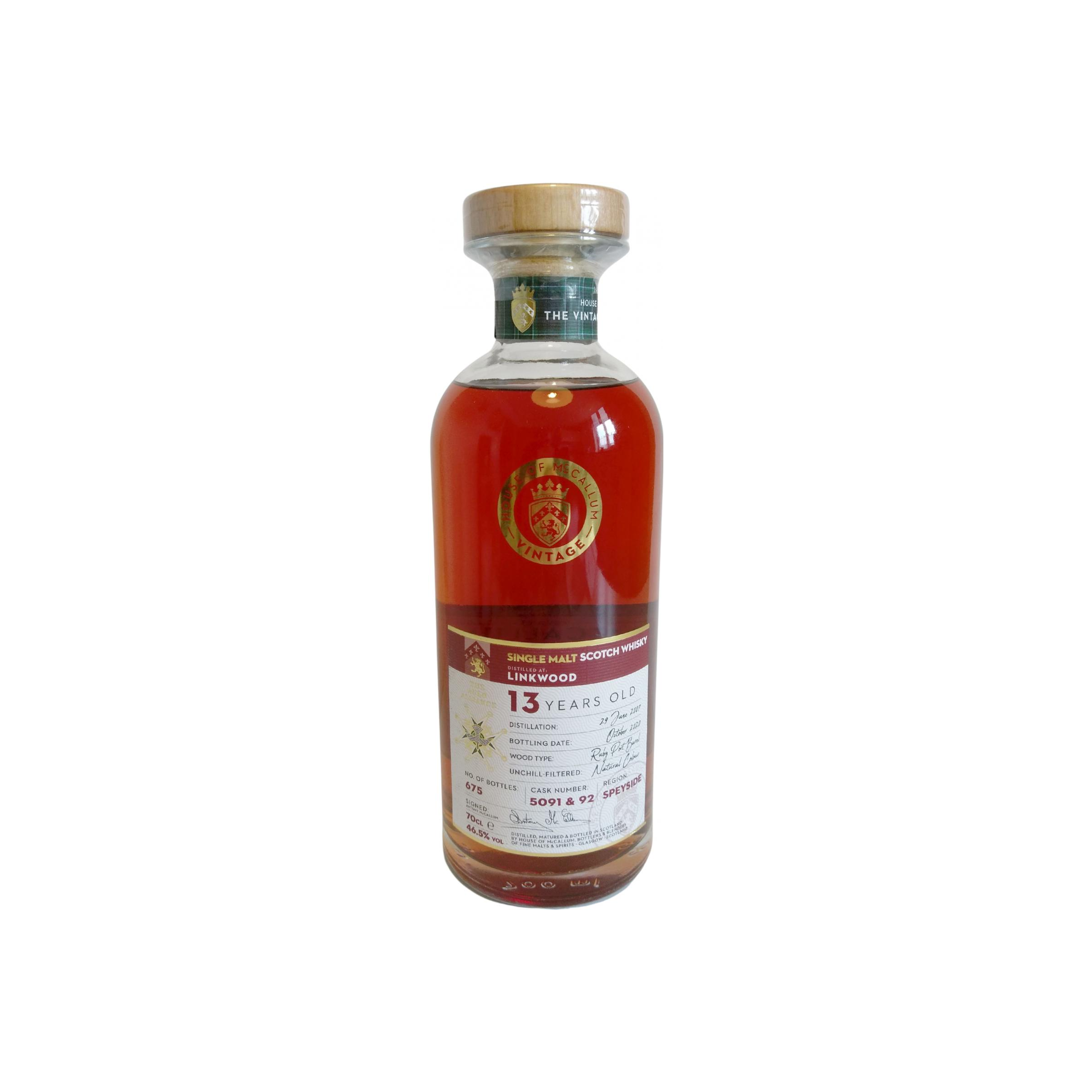 Linkwood 2007 13 Years Single Malt Whisky