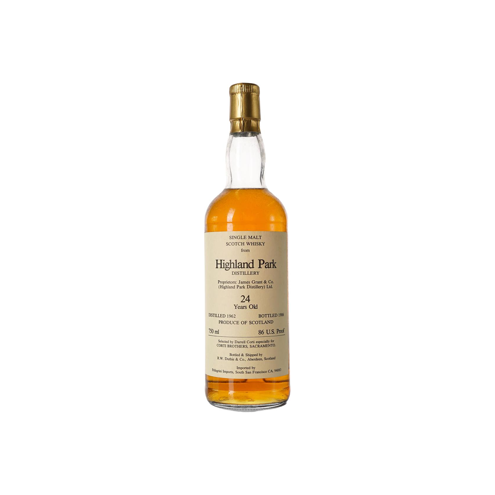 Highland Park 1962 24 Years Single Malt Whisky