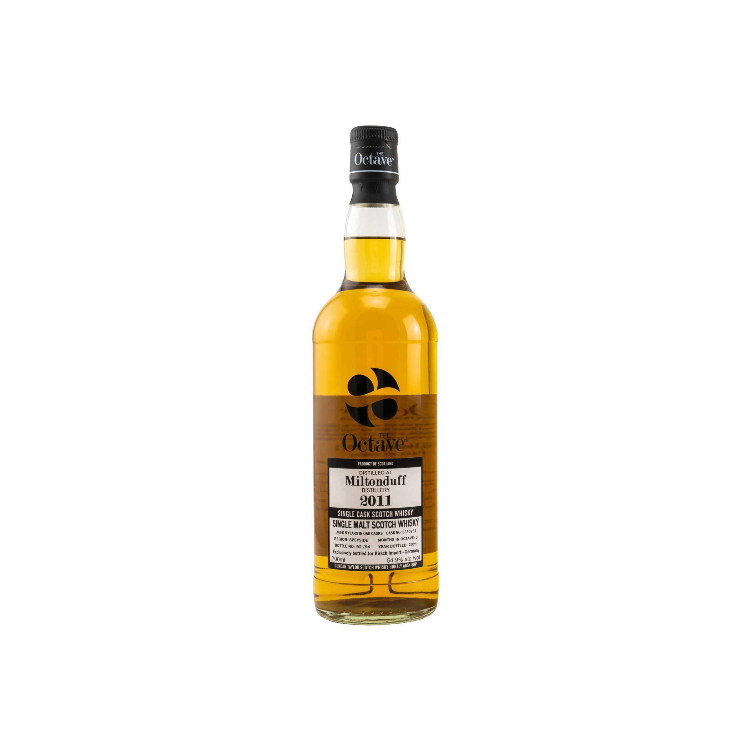 Miltonduff The Octave 2011 9 Years Single Malt Whisky
