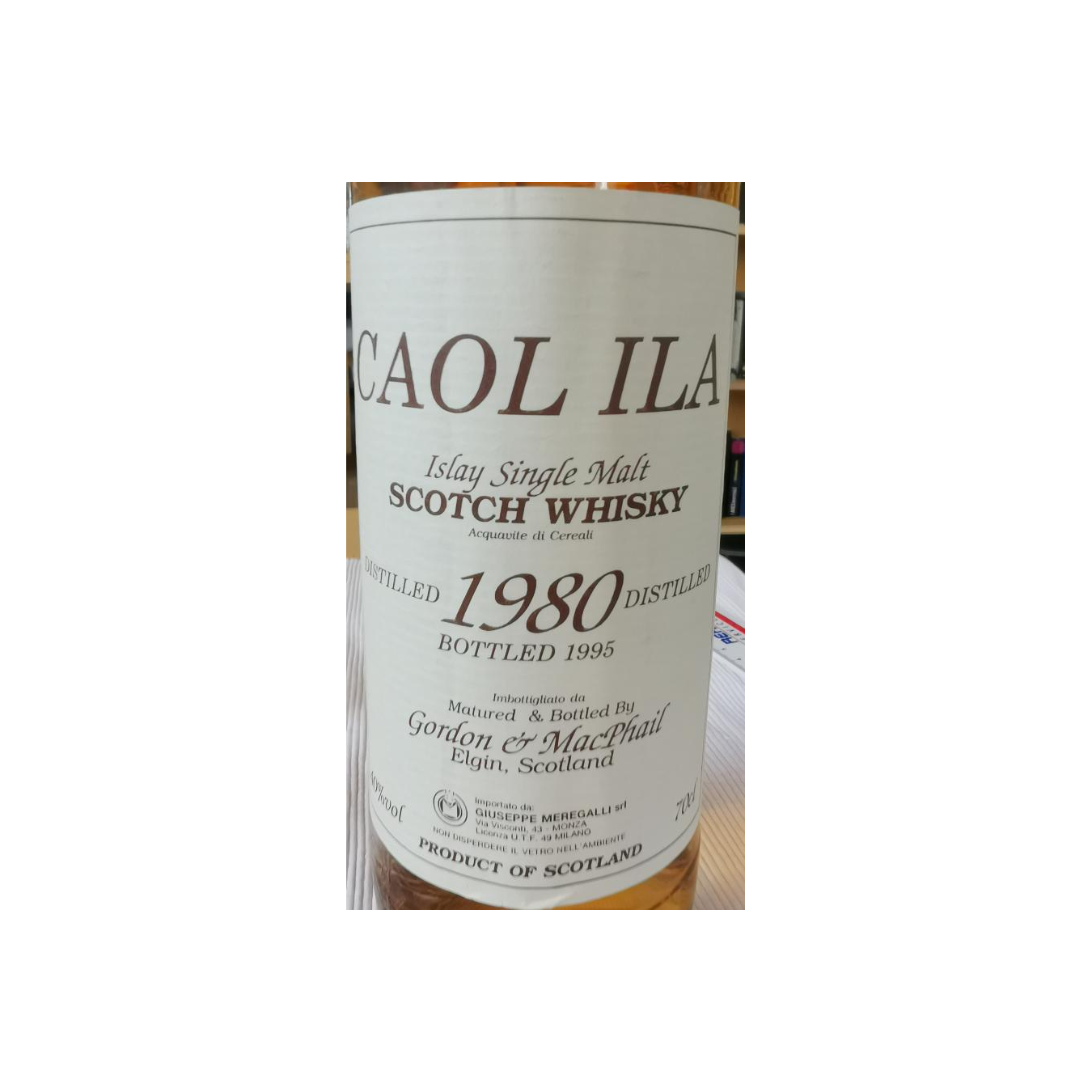 Caol Ila 1980 Single Malt Whisky 2