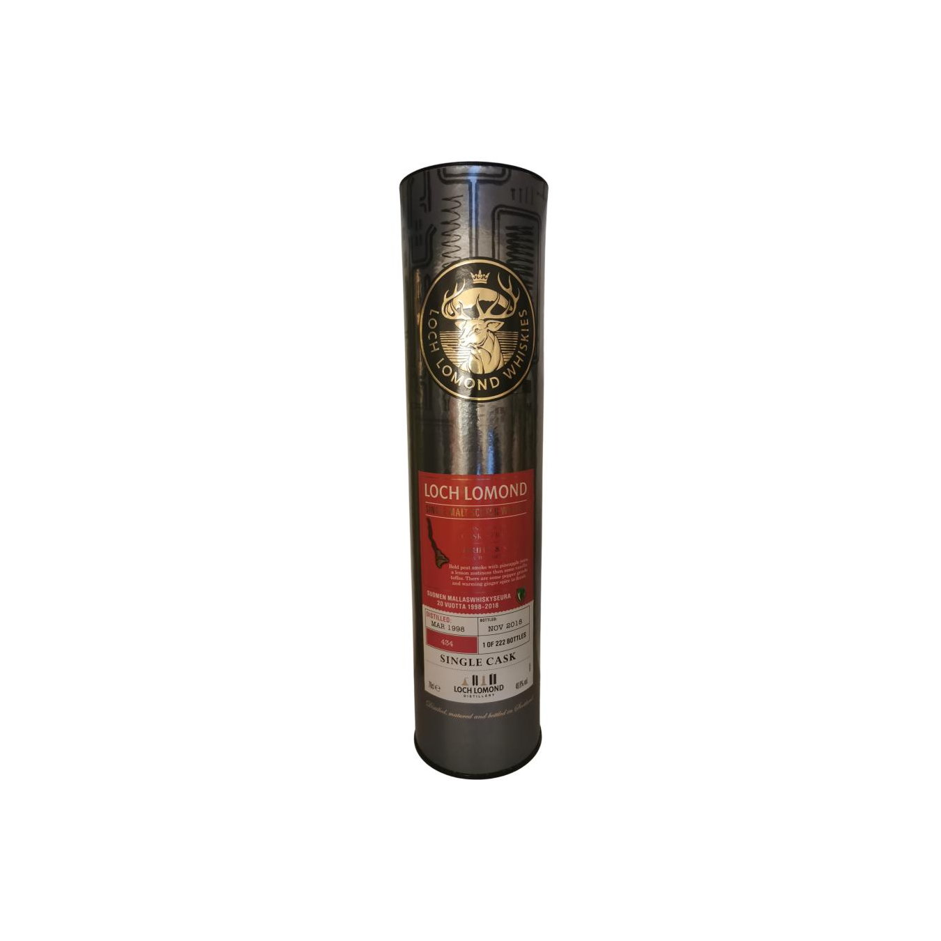 Loch Lomond Single Cask 1998 20 Years Single Malt Whisky 3