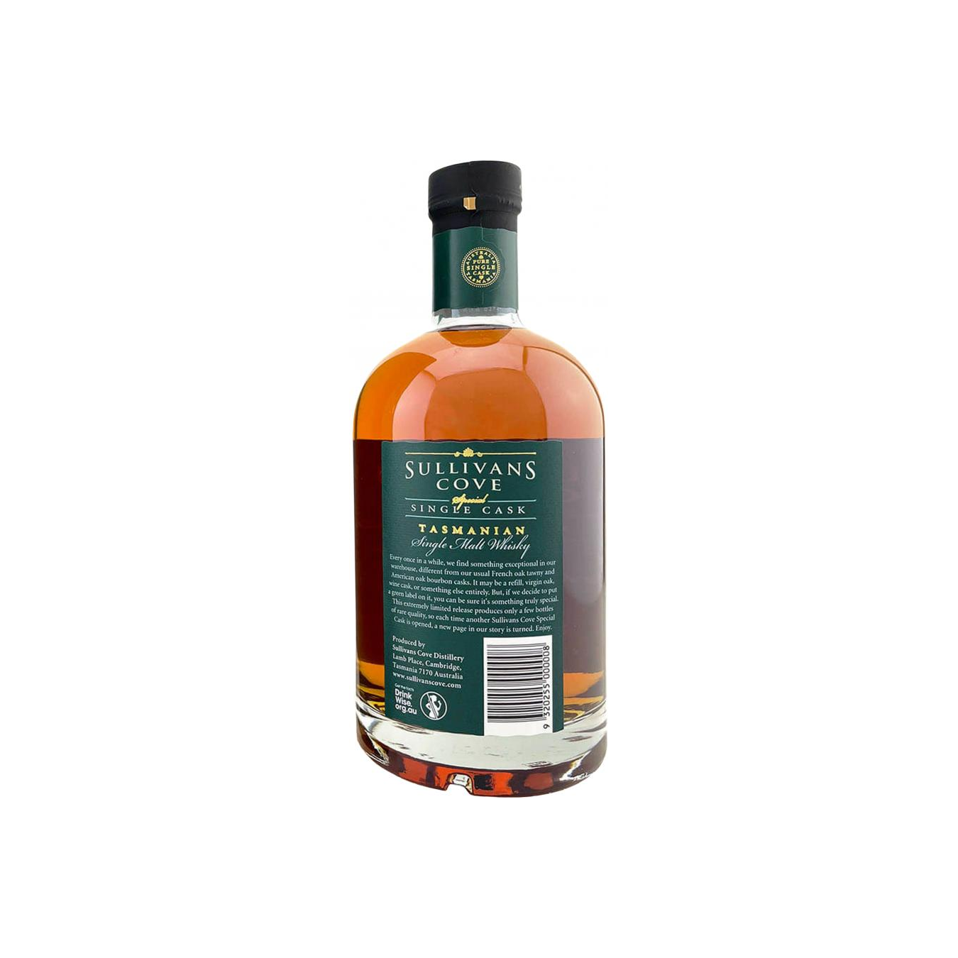 Sullivans Cove Single Cask 2008 12 Years Single Malt Whisky 2