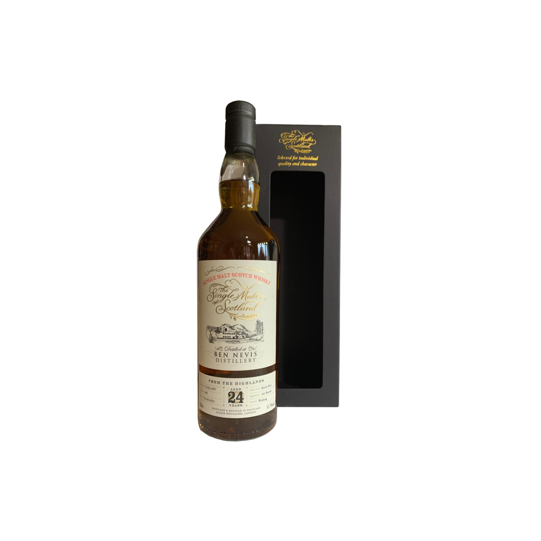 Ben Nevis The Single Malts of Scotland 1997 24 Years Single Malt Whisky 3