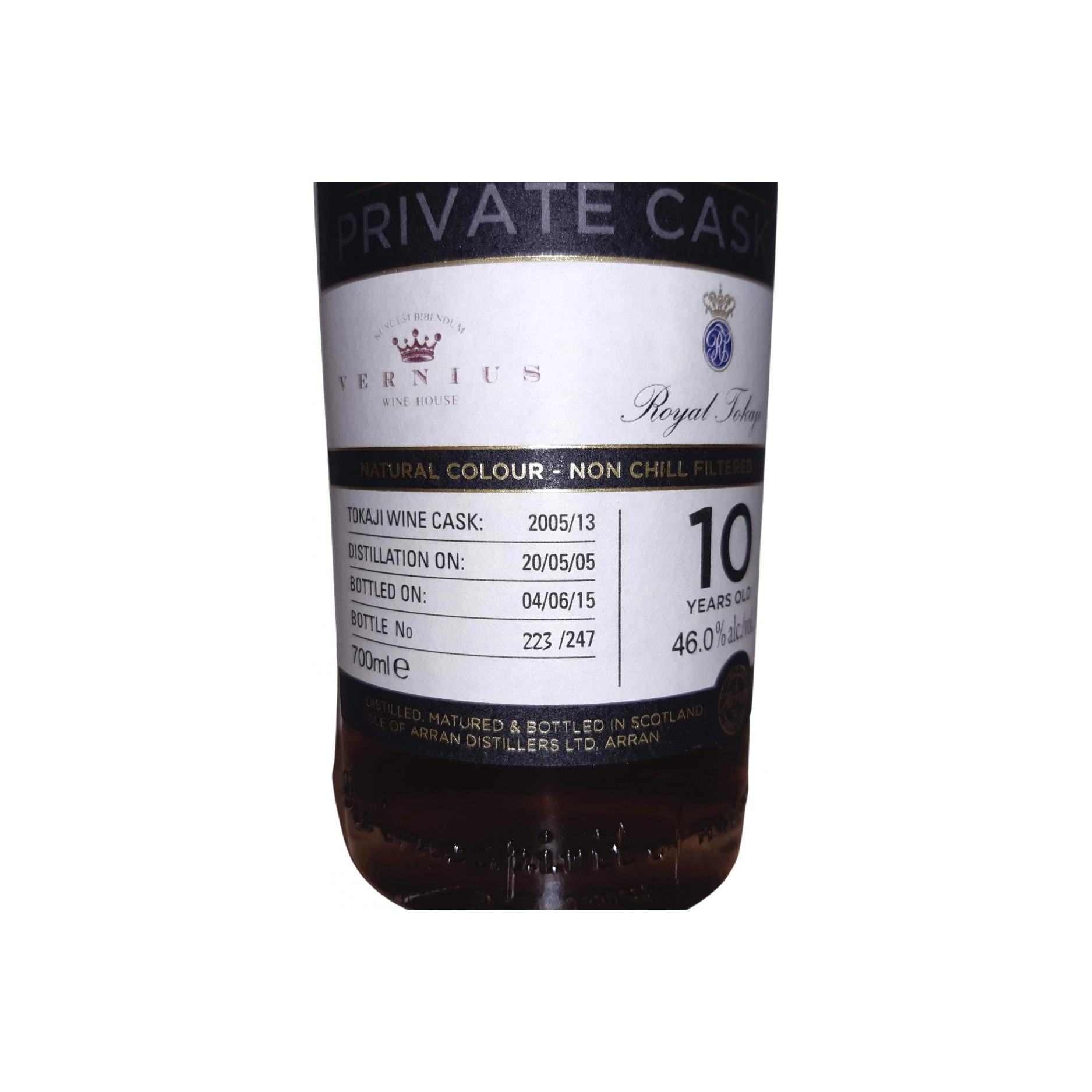 Arran Private Cask 2005 10 Years Single Malt Whisky 2
