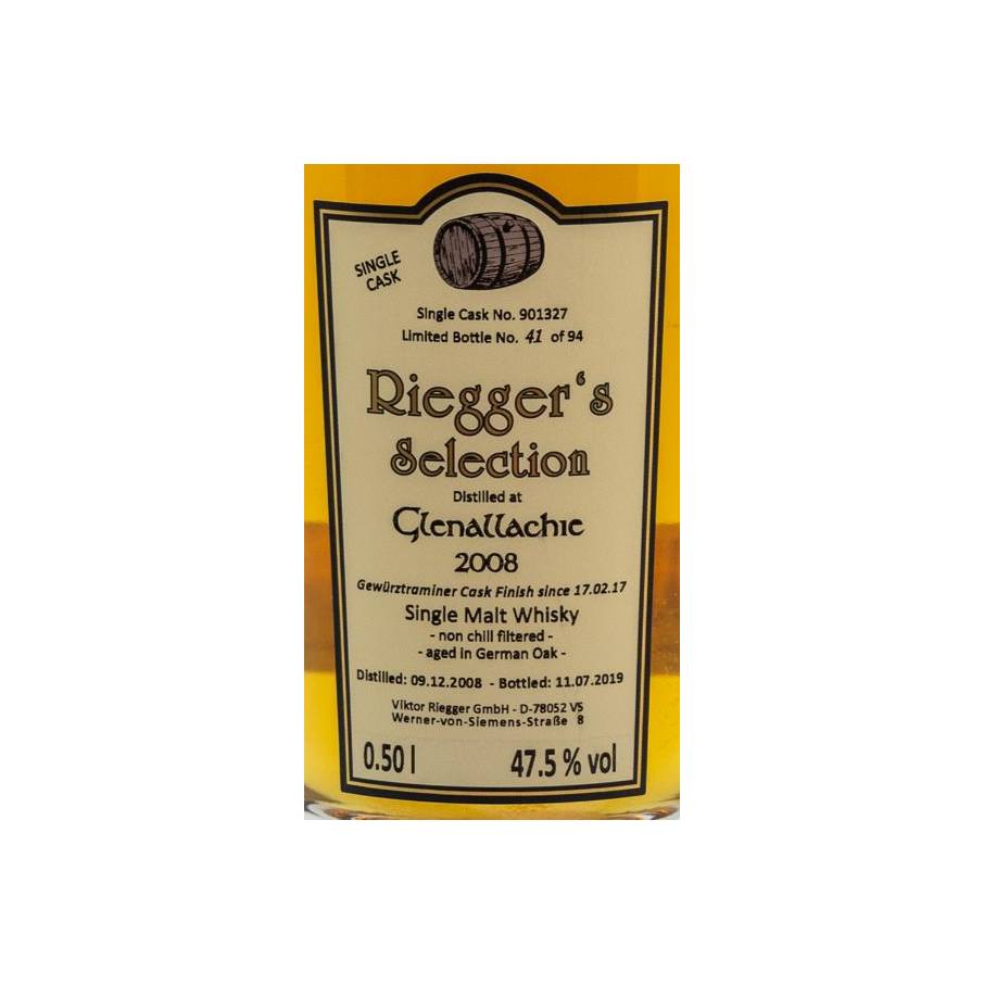 The GlenAllachie Single Cask 2008 Single Malt Whisky 2