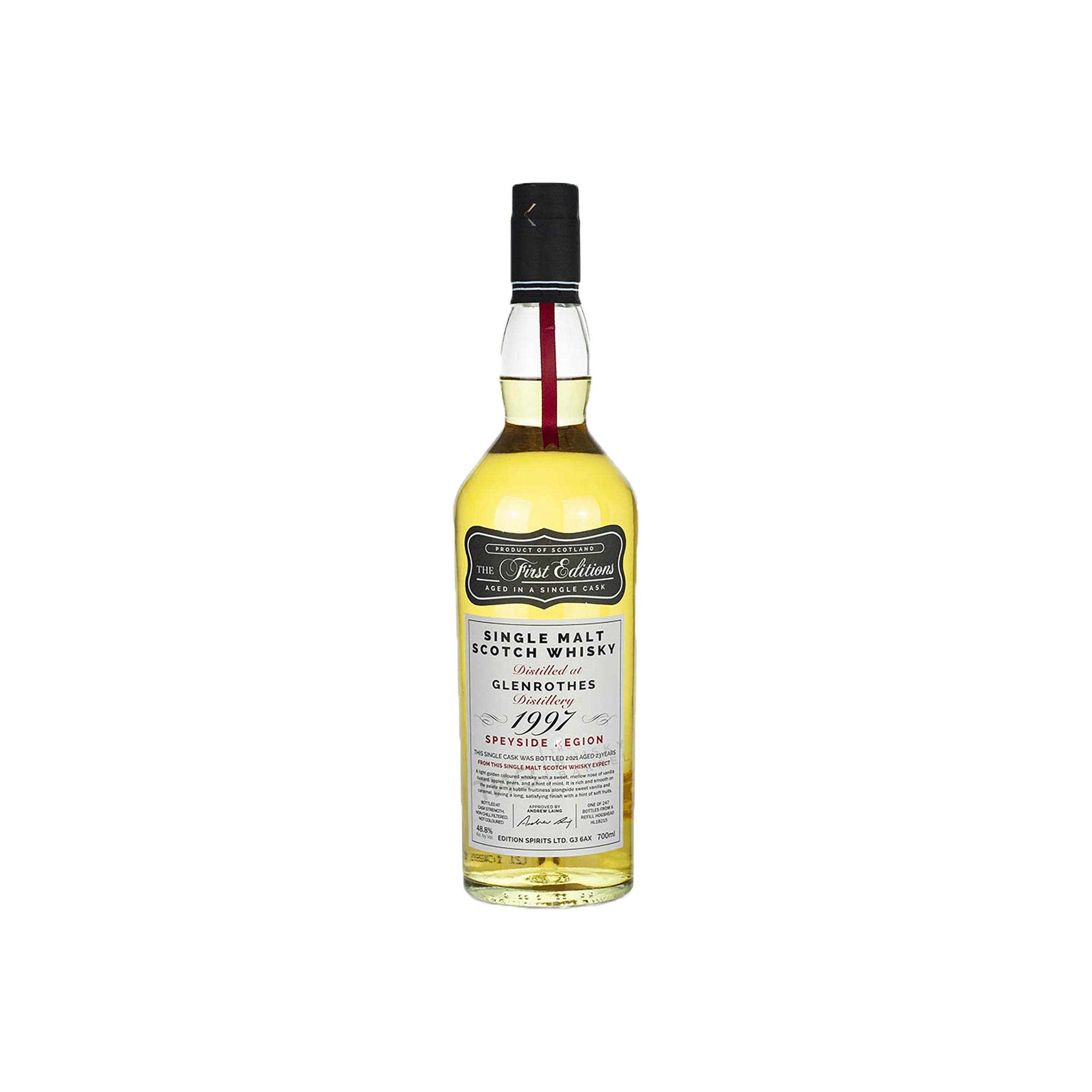 The Glenrothes The First Editions 1997 23 Years Single Malt Whisky
