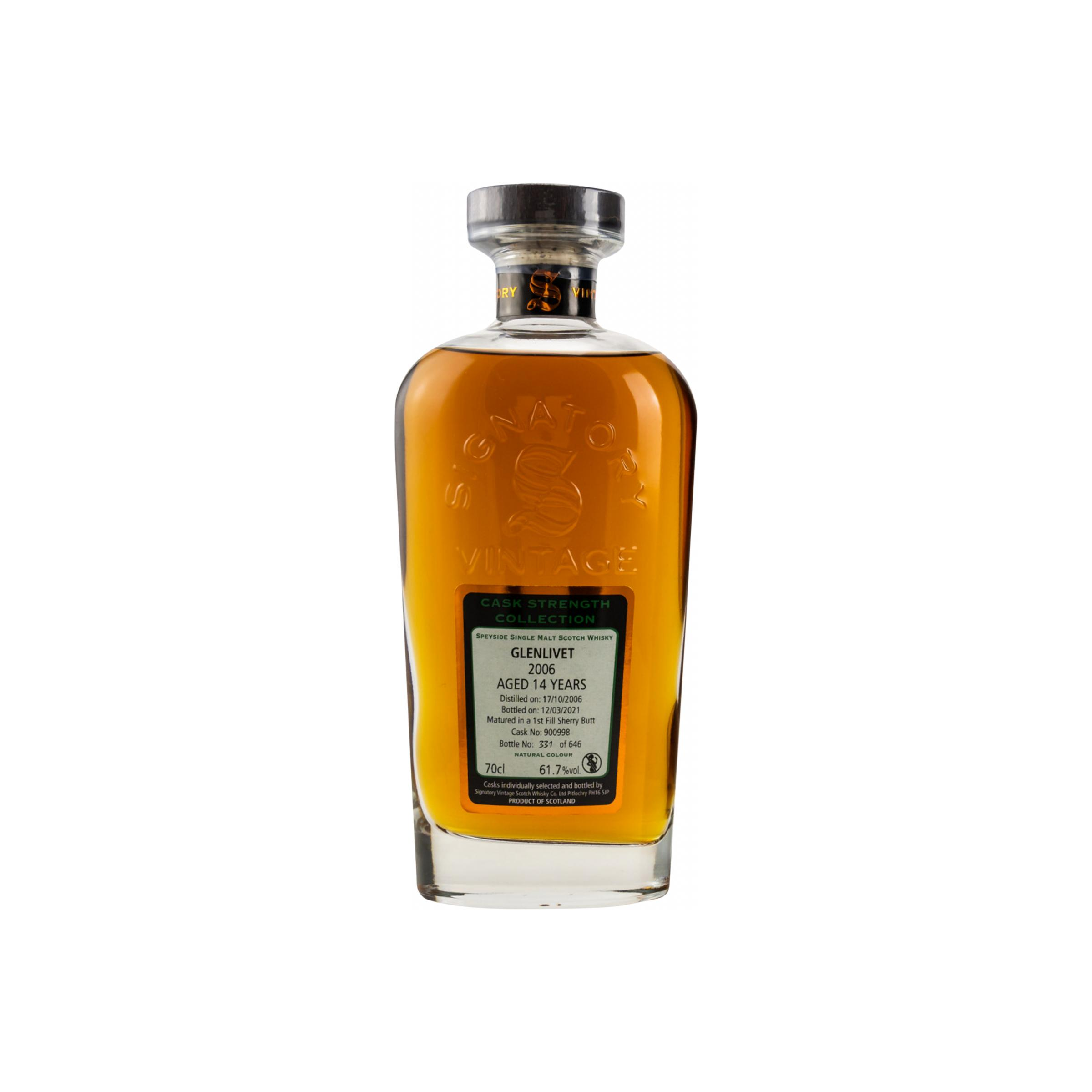 The Glenlivet Cask Strength Collection 2006 14 Years Single Malt Whisky