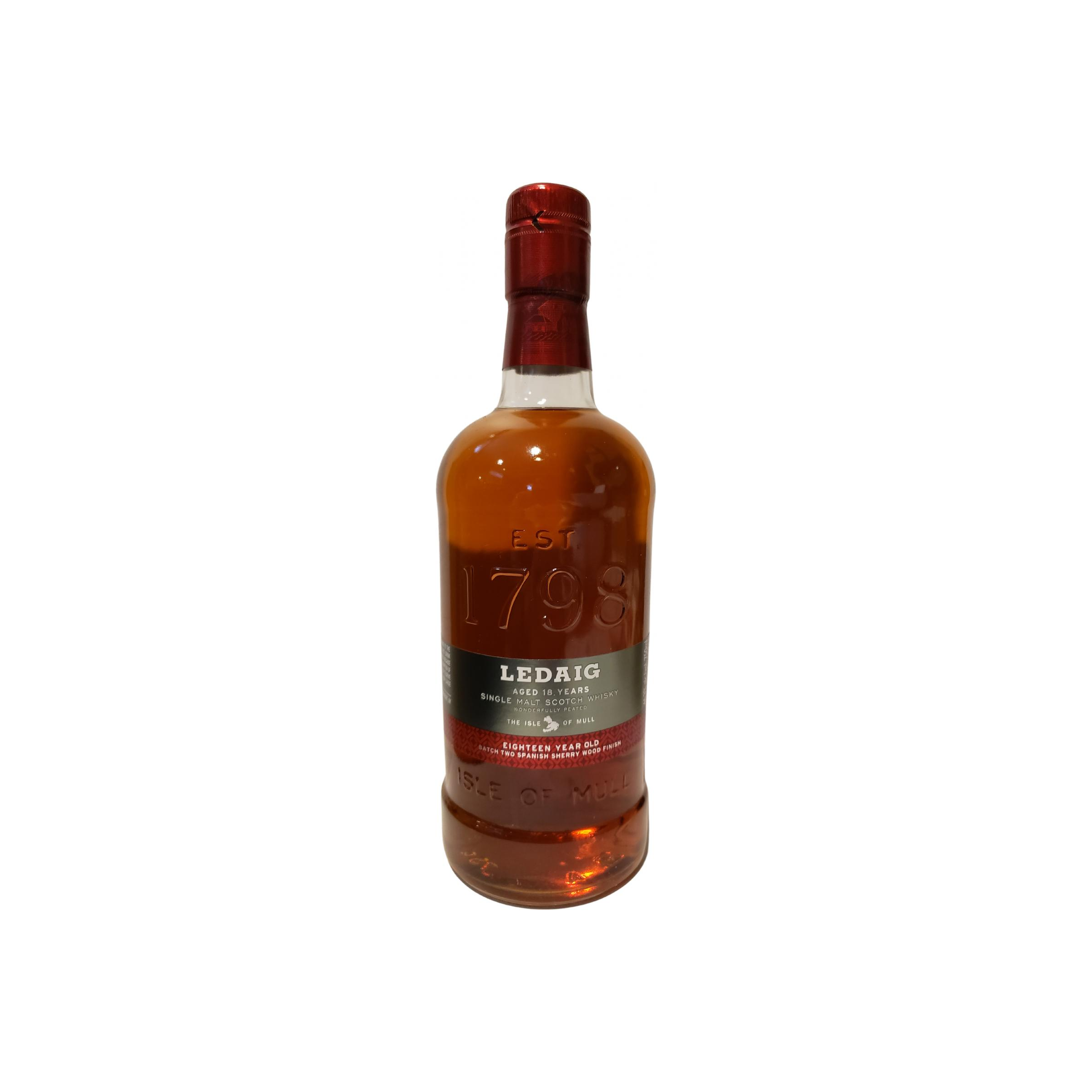 Ledaig 18 Years Single Malt Whisky