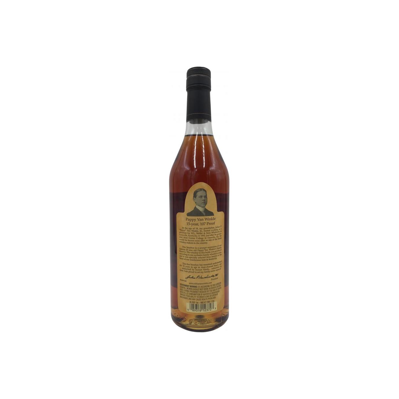 Pappy Van Winkle's 15 Years Bourbon Whisky 2