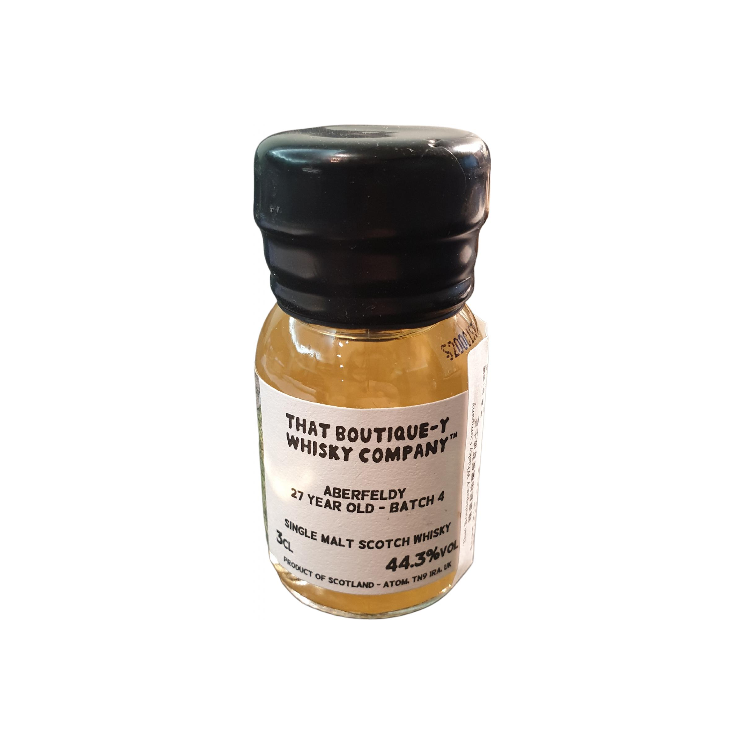 Aberfeldy 27 Years Single Malt Whisky 3