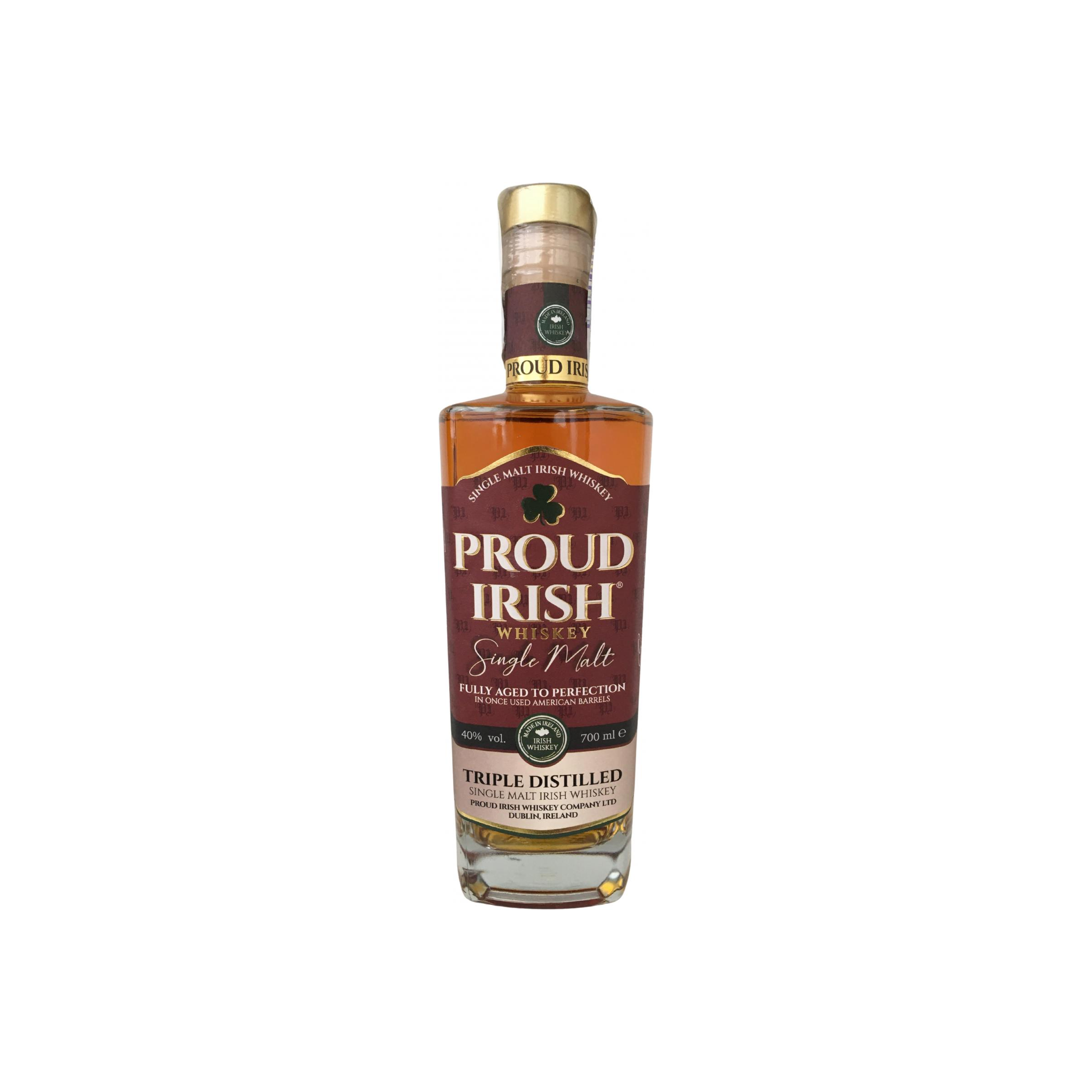 Proud Irish Whiskey Single Malt Irish Whiskey