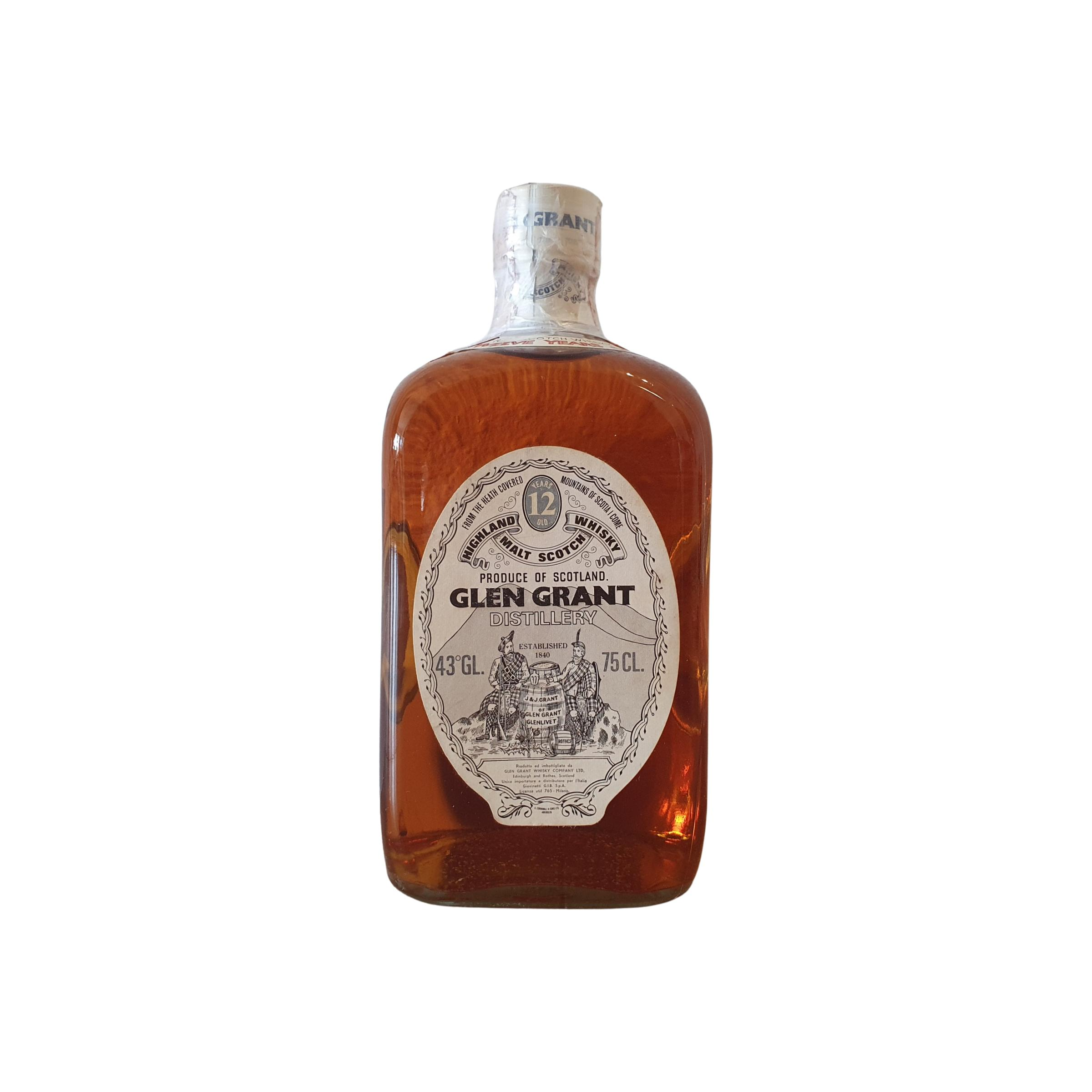 Glen Grant 12 Years Single Malt Whisky