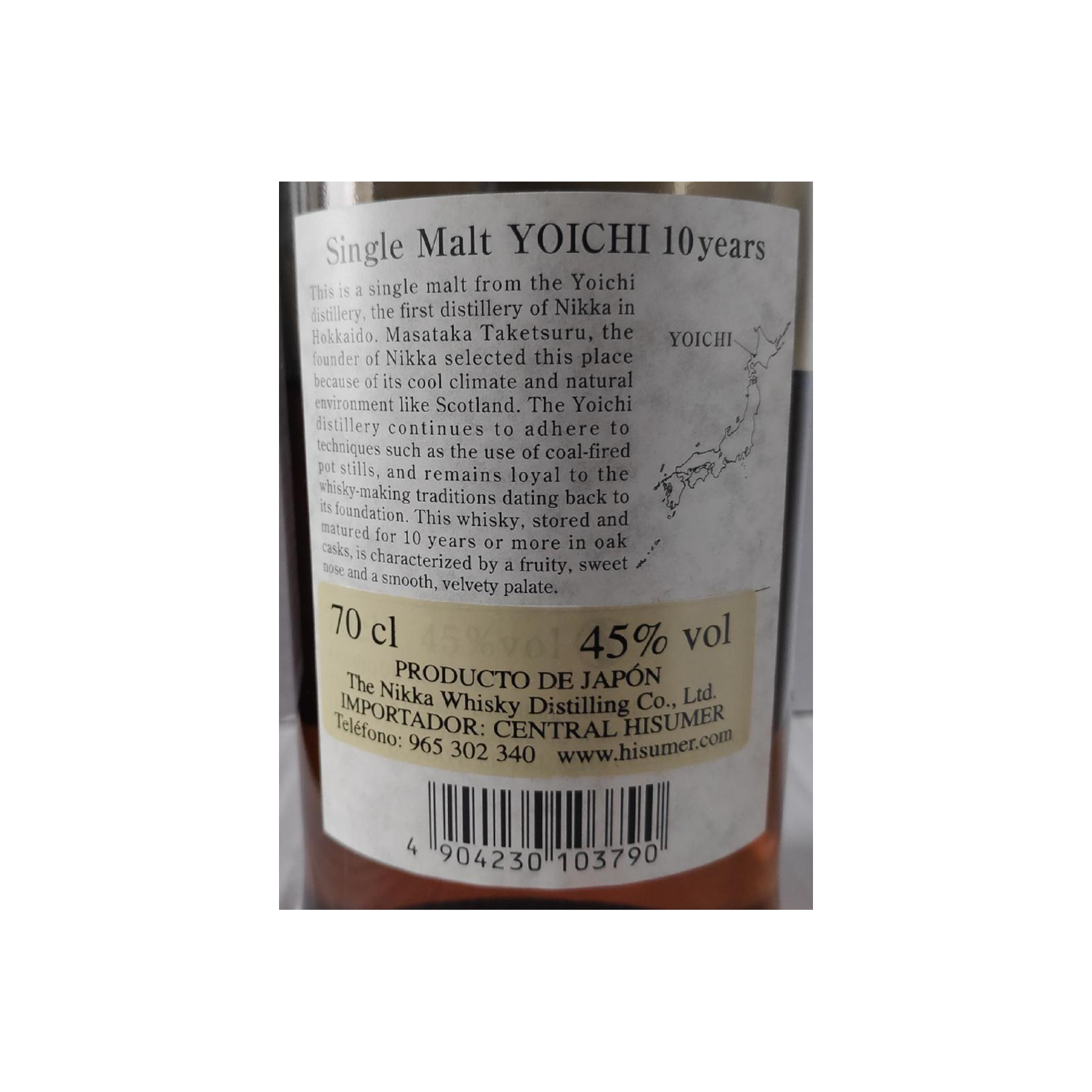 Yoichi 10 Years Single Malt Whisky 2