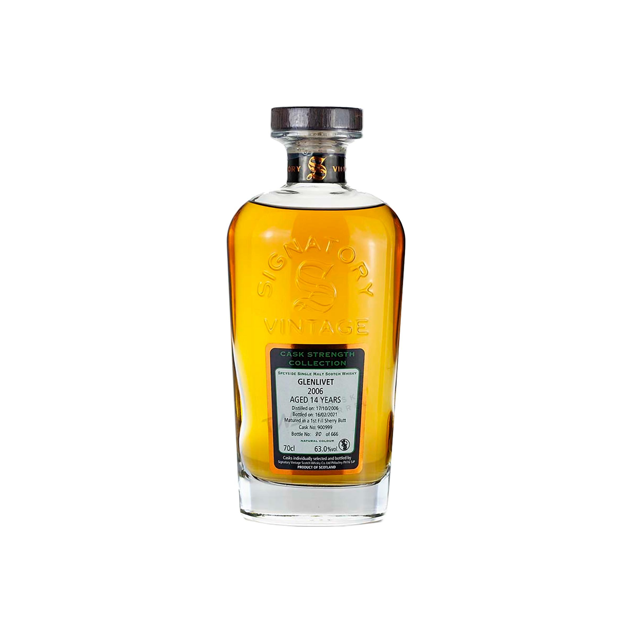 The Glenlivet Cask Strength Collection 2006 14 Years Single Malt Whisky