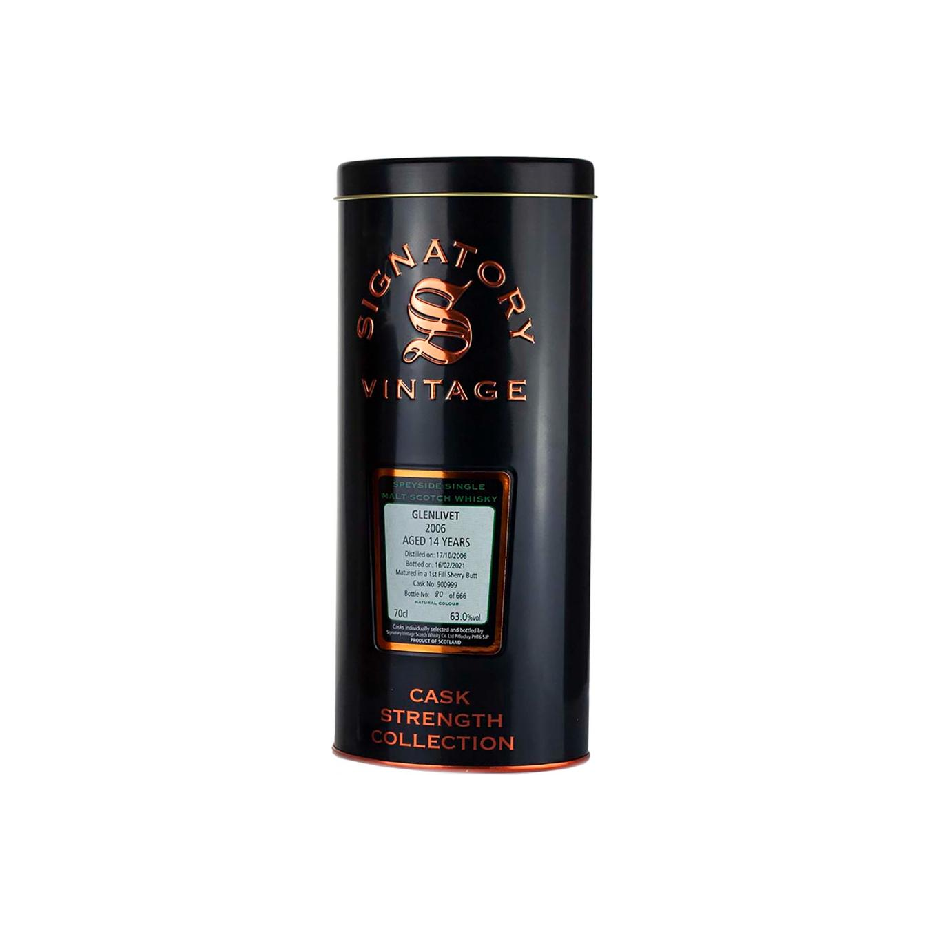 The Glenlivet Cask Strength Collection 2006 14 Years Single Malt Whisky 2