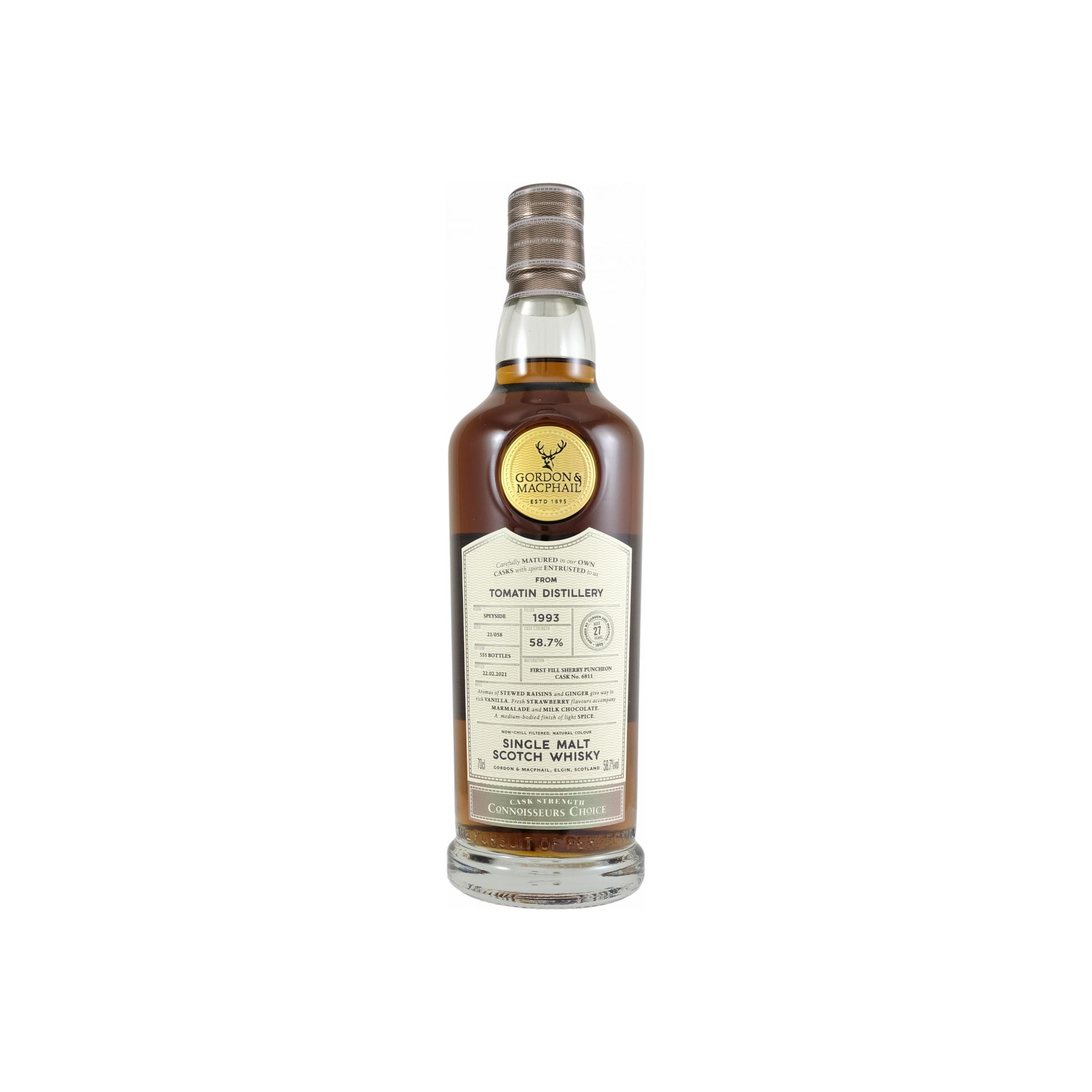 Tomatin Connoisseurs Choice - Cask Strength 1993 27 Years Single Malt Whisky
