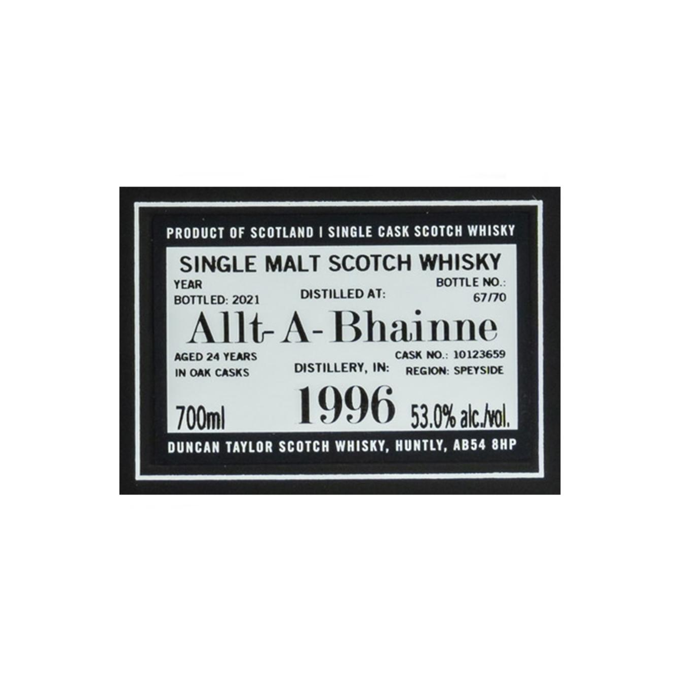 Allt-A-Bhainne The Octave 1996 23 Years Single Malt Whisky 3
