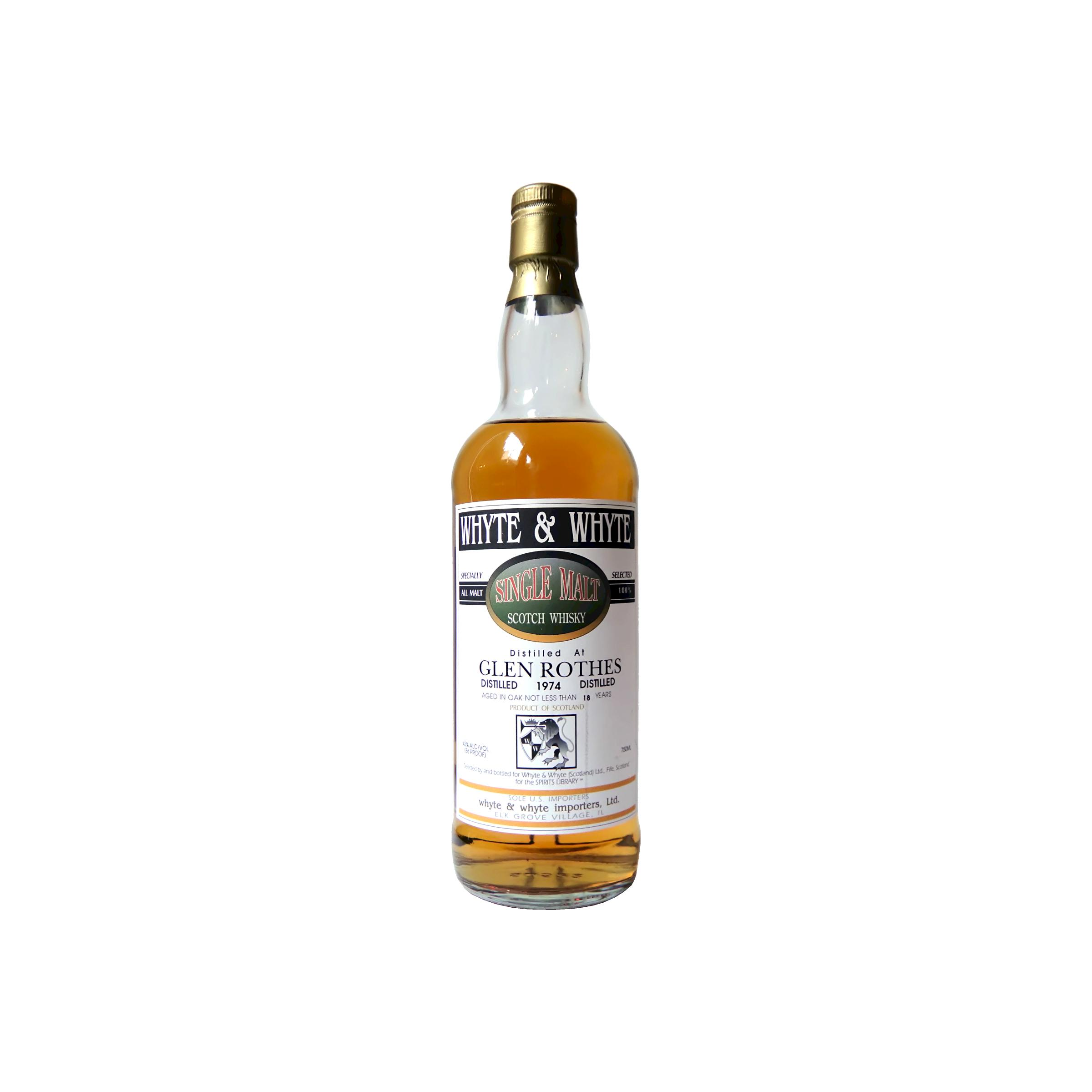 The Glenrothes 1974 18 Years Single Malt Whisky