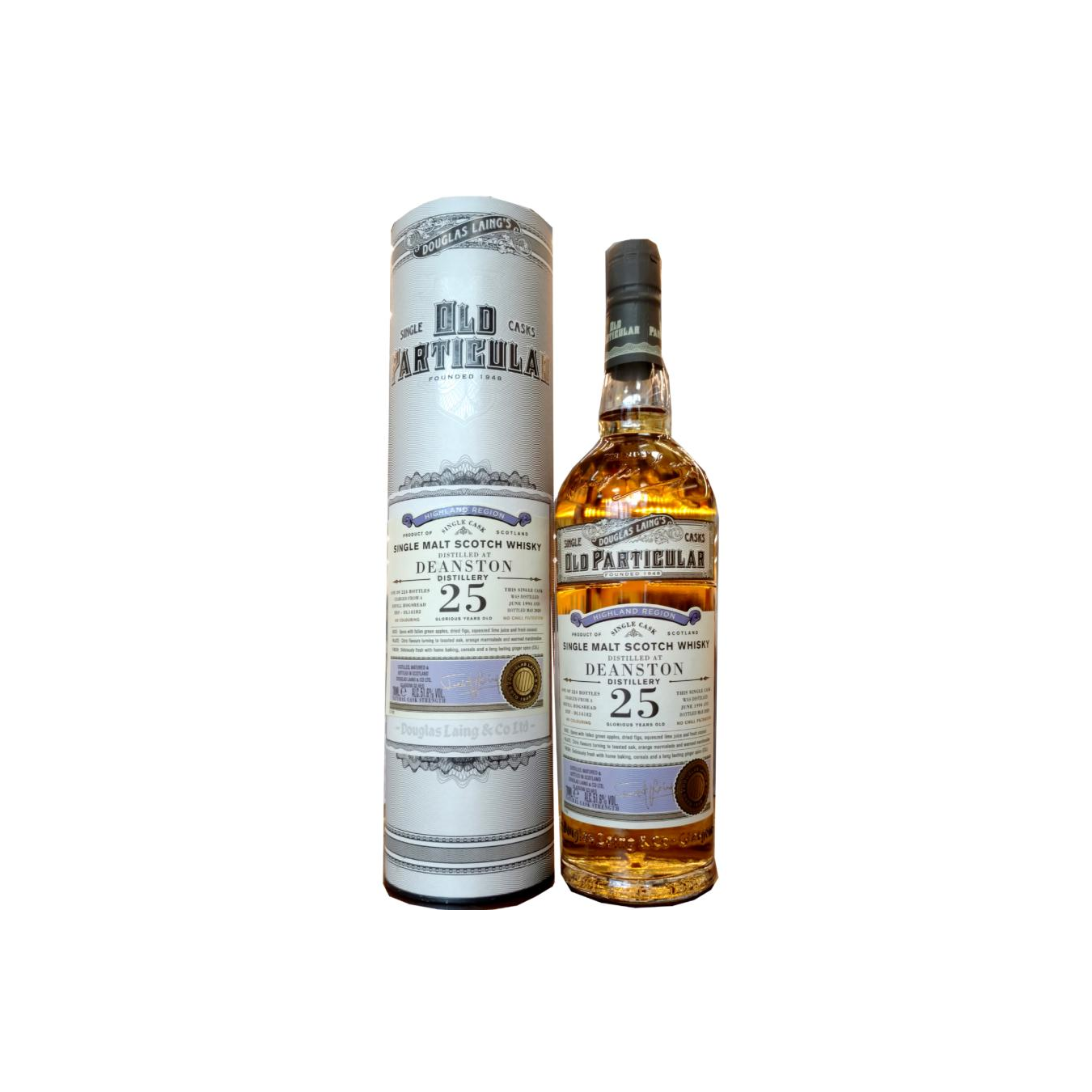 Deanston Old Particular 1994 25 Years Single Malt Whisky 2