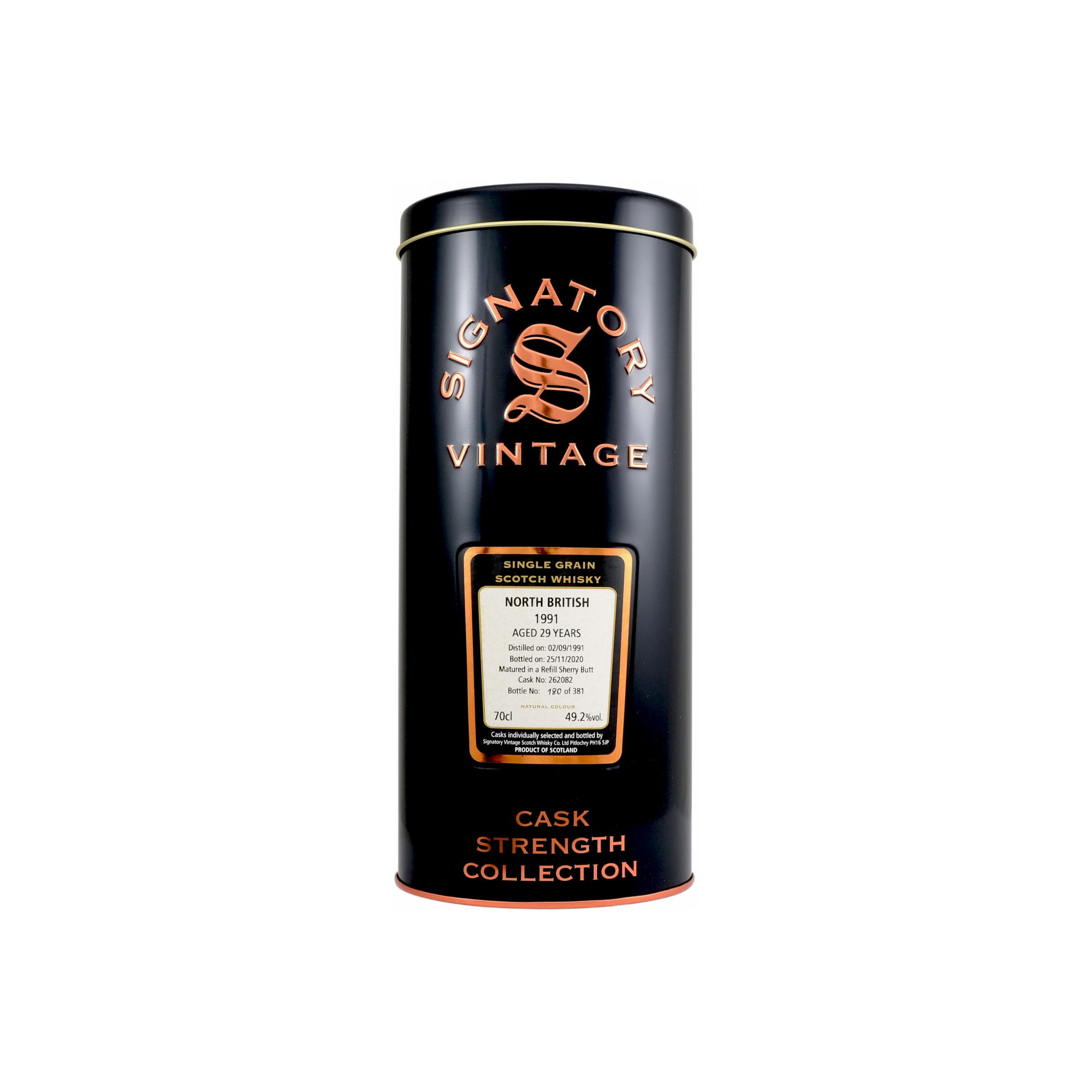 North British Cask Strength Collection 1991 29 Years Single Grain Whisky 2