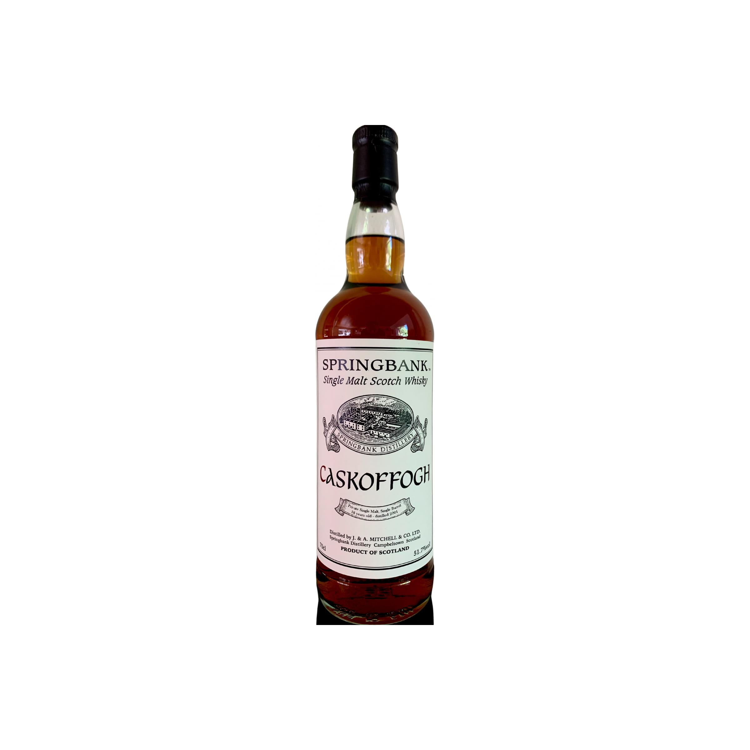 Springbank Private Bottling 2001 18 Years Single Malt Whisky